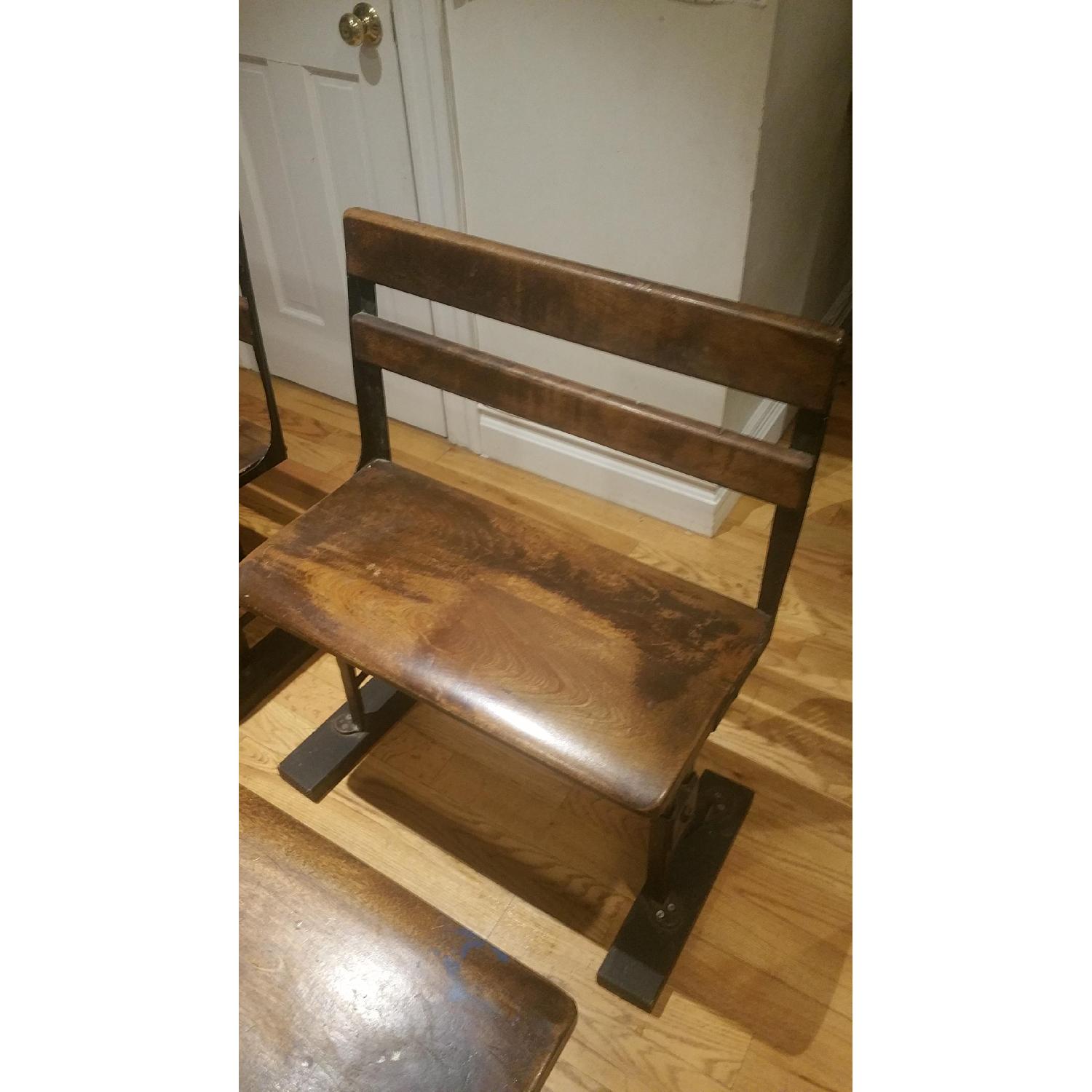 Vintage School Benches - image-2