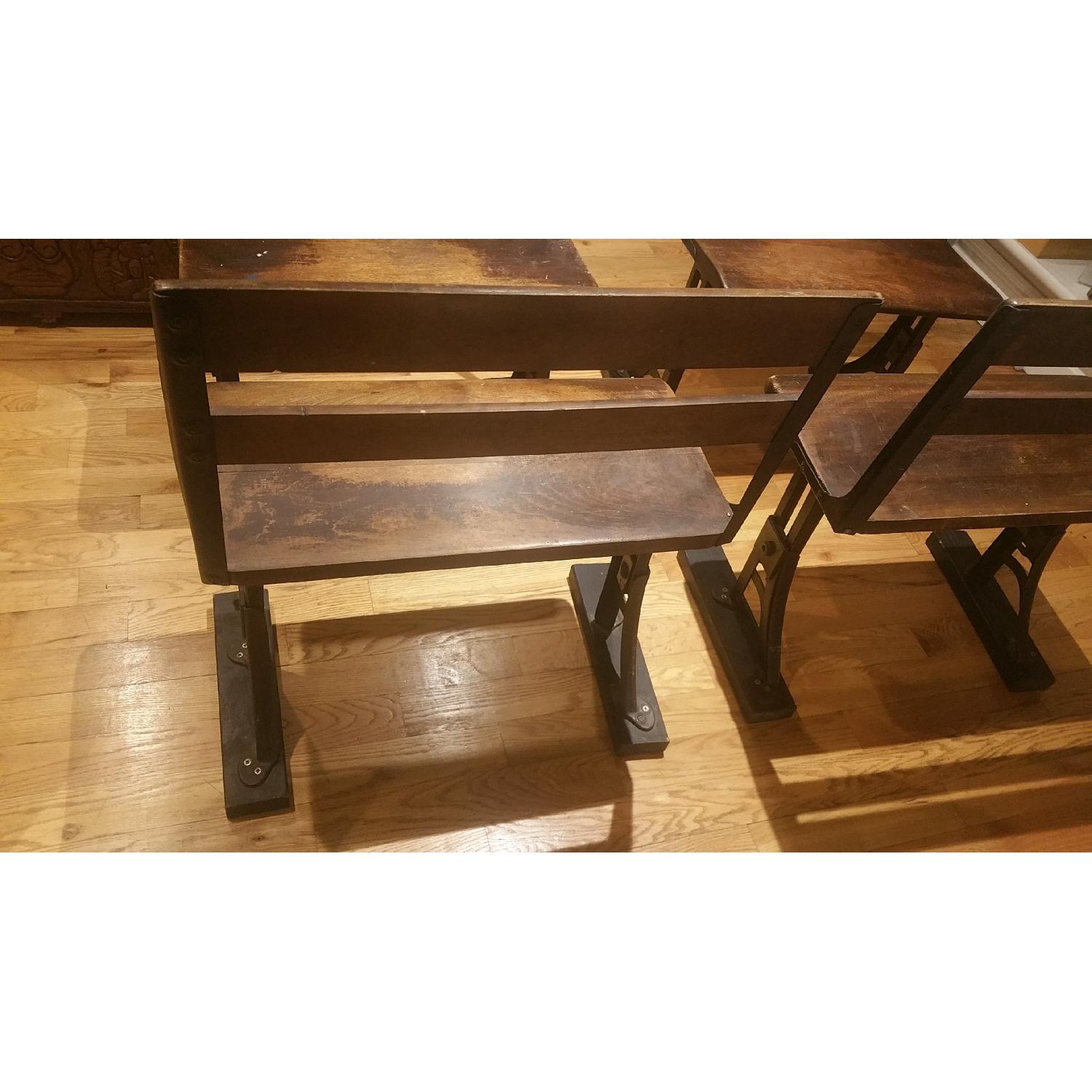 Vintage School Benches - image-3