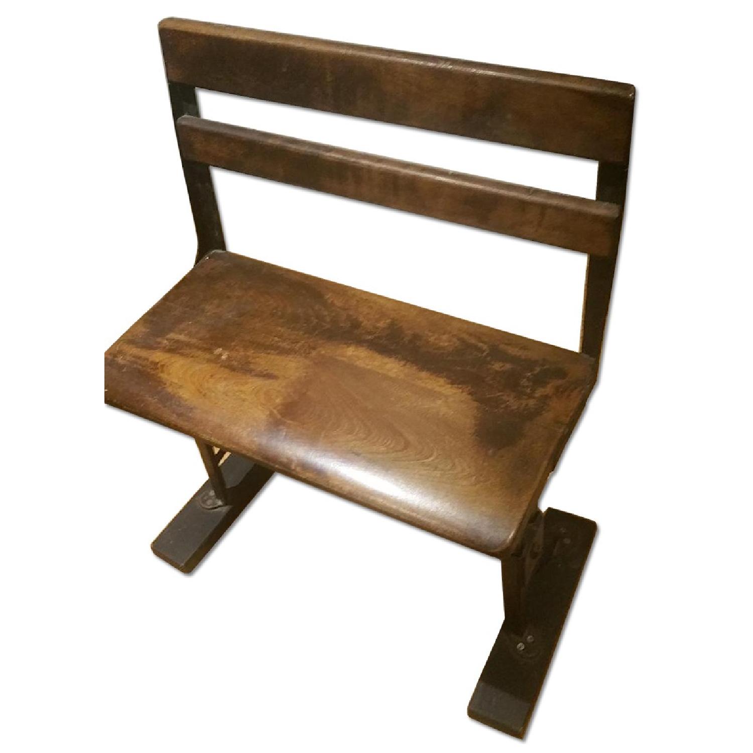 Vintage School Benches AptDeco