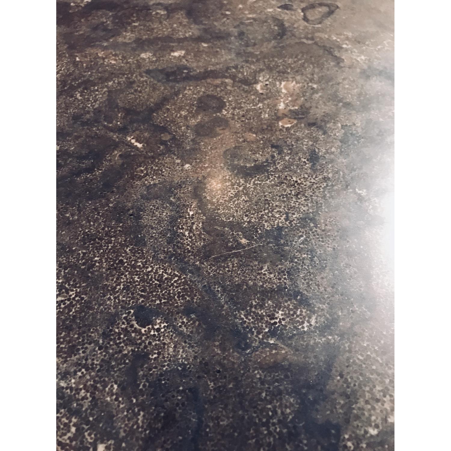 Restoration Hardware Bluestone & Cast Iron Dining Table - image-6