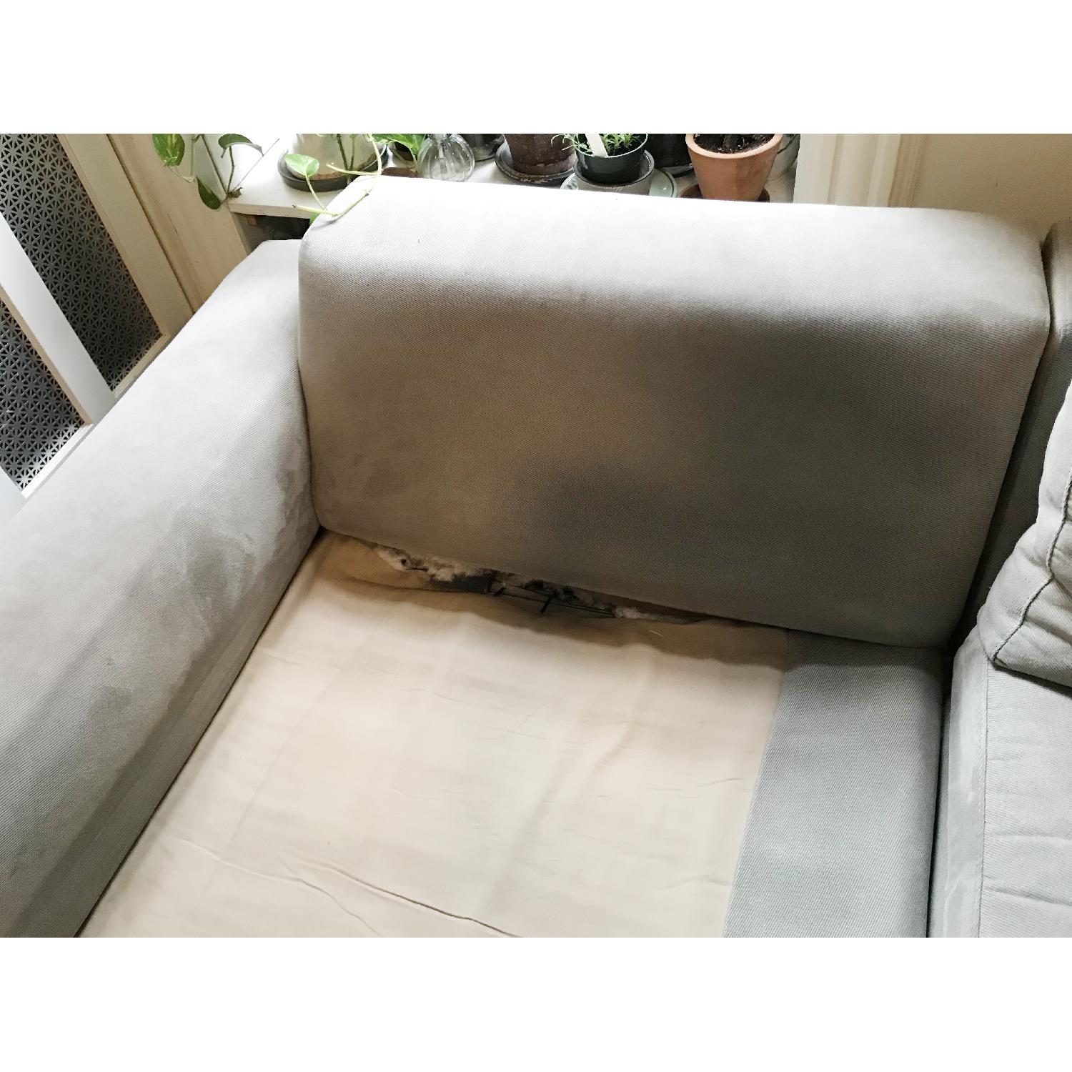 Room & Board Harding Doss Grey Sectional w/ Left Arm Chaise - image-2