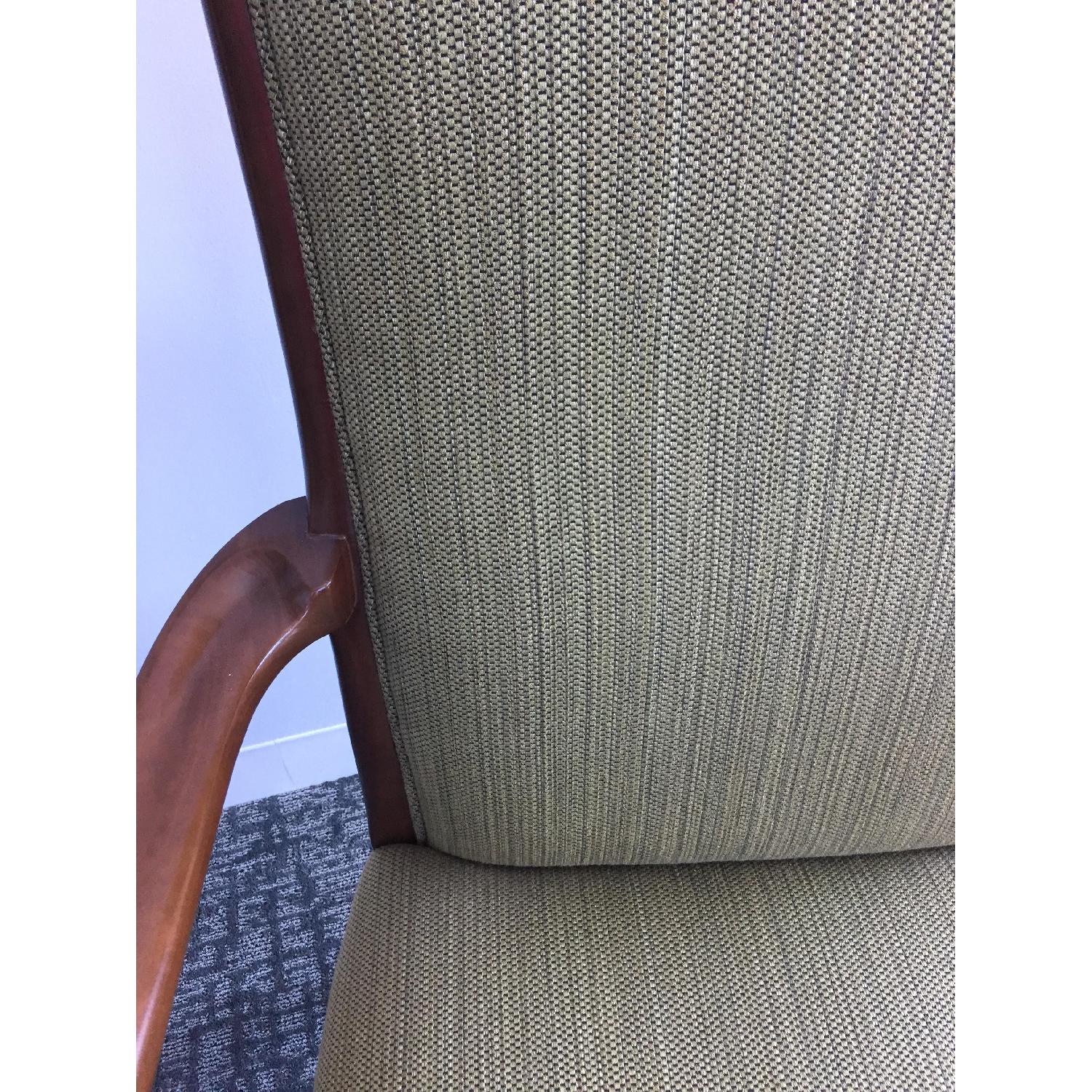 Ethan Allen Green Accent Chair - image-4