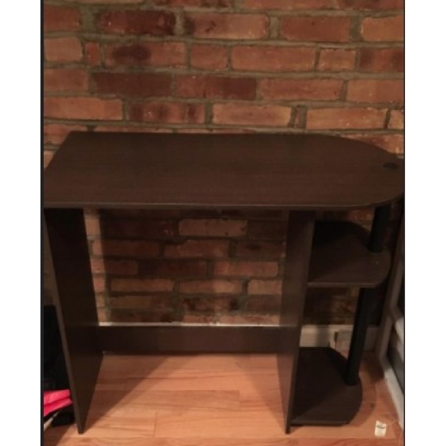 Small Brown Desk - image-1