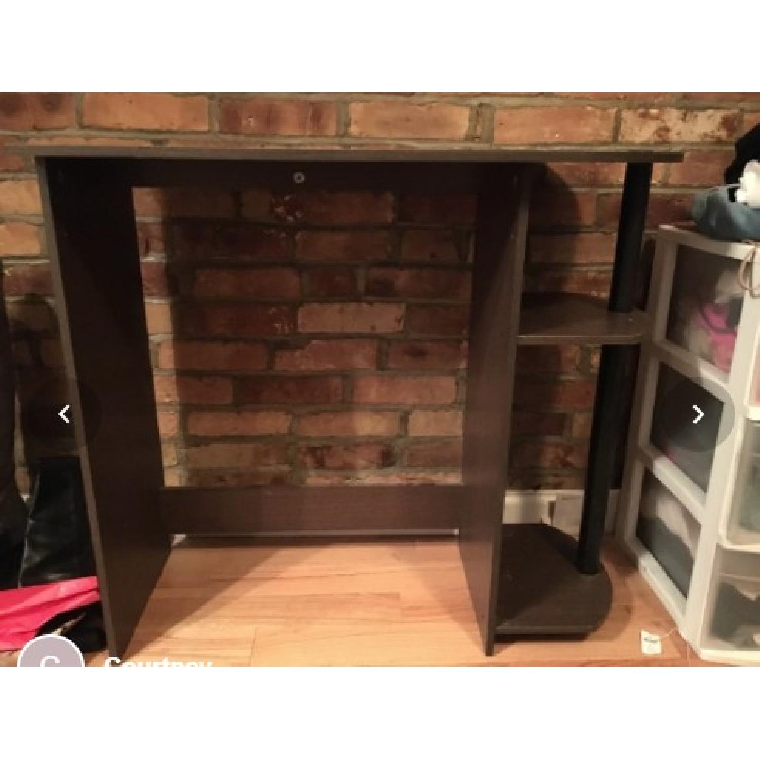 Small Brown Desk - image-2