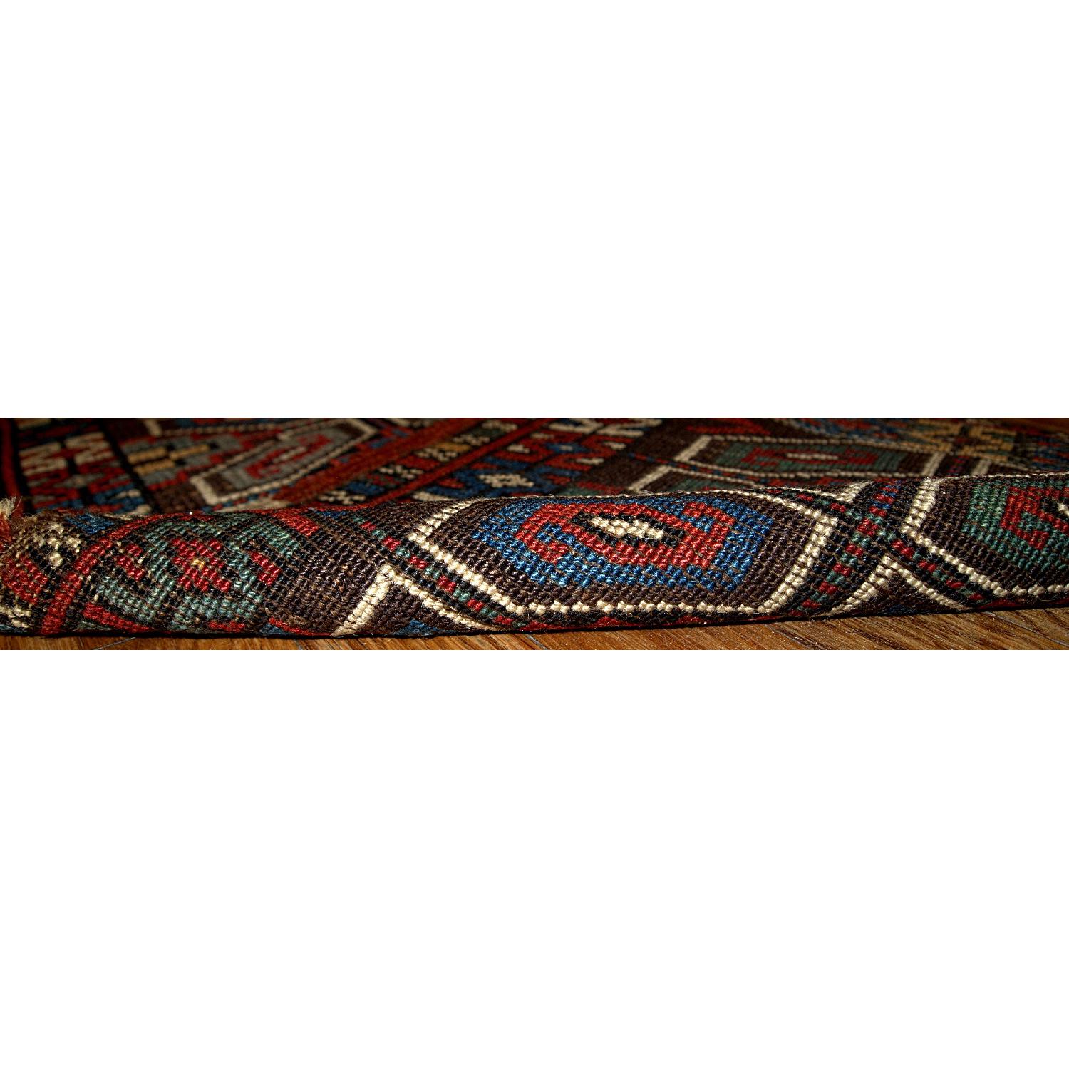 Antique 1880s Turkish Yastik Rug - image-3