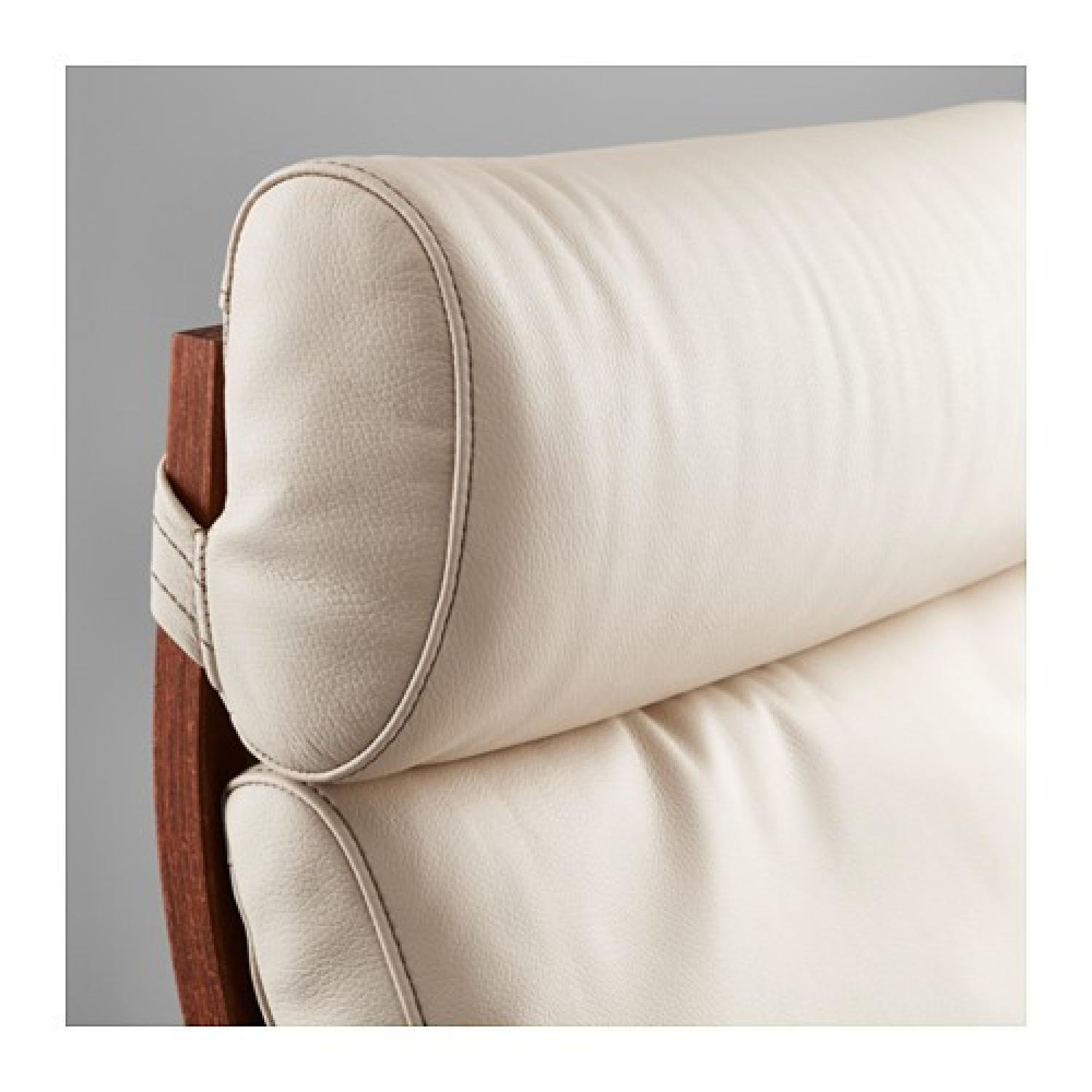 Ikea Poang Leather Armchairs - image-2