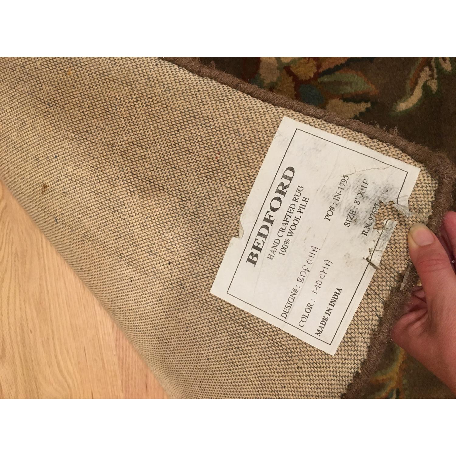 Home Goods Bradford Floral Wool Area Rug AptDeco