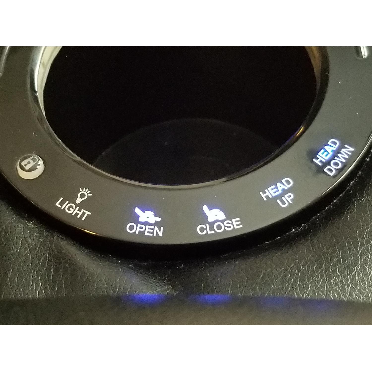 Black Leather Power Recliner - image-3