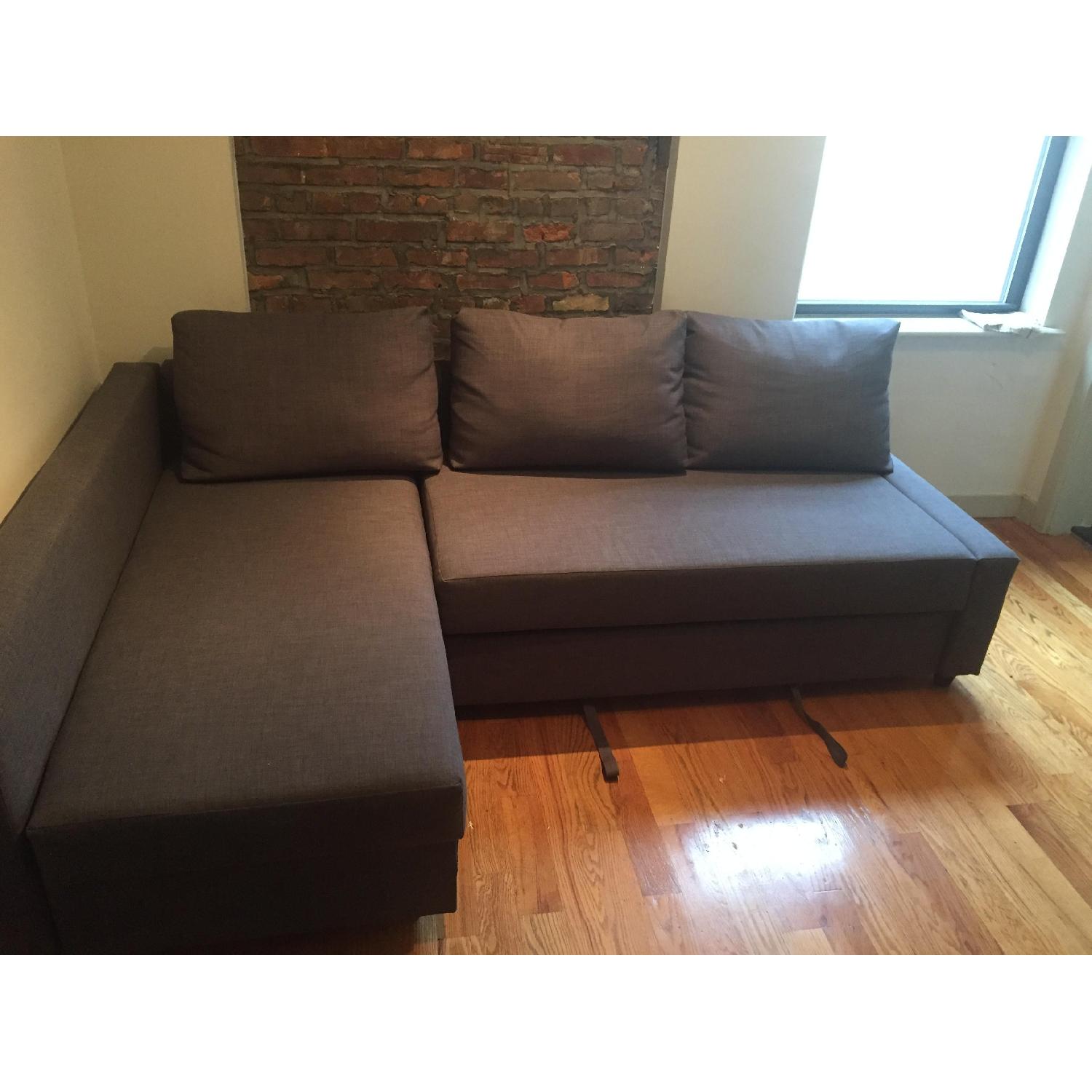 Ikea Friheten Sleeper Sectional Sofa - image-1