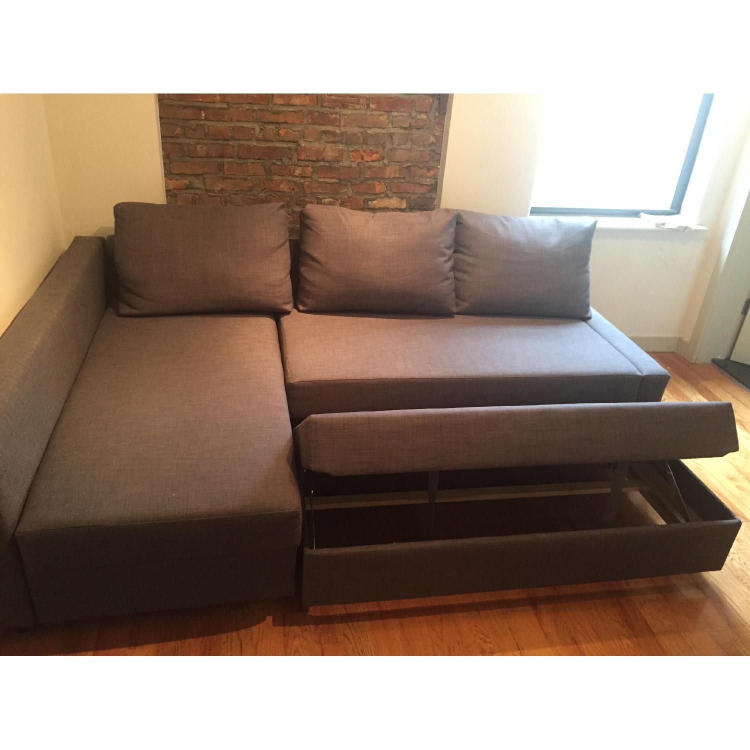 Ikea Friheten Sleeper Sectional Sofa - image-2