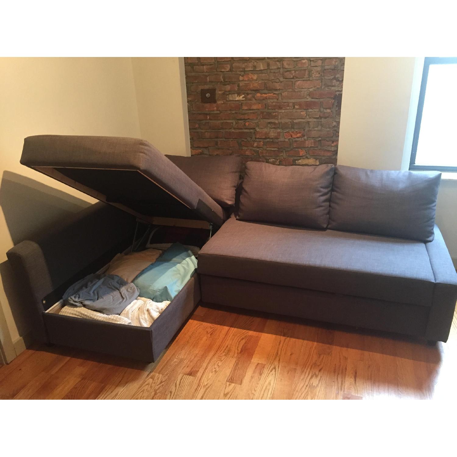 Ikea Friheten Sleeper Sectional Sofa - image-4
