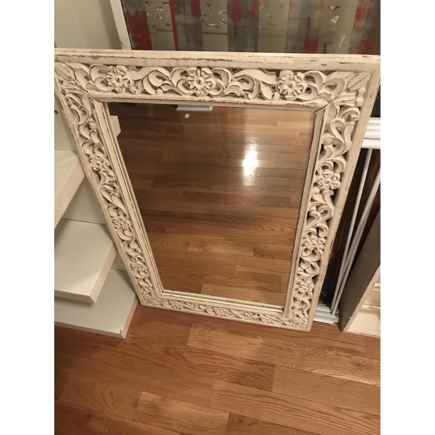 Shabby Chic Vintage Mirror - image-1