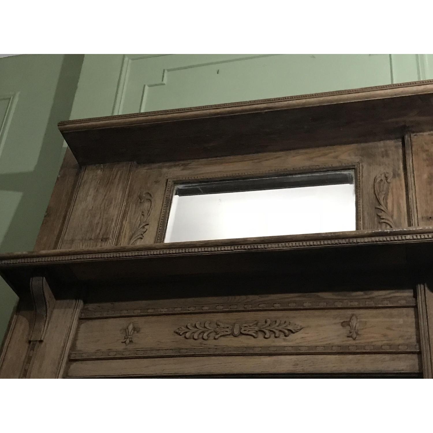 Antique Fireplace Mantle - image-1