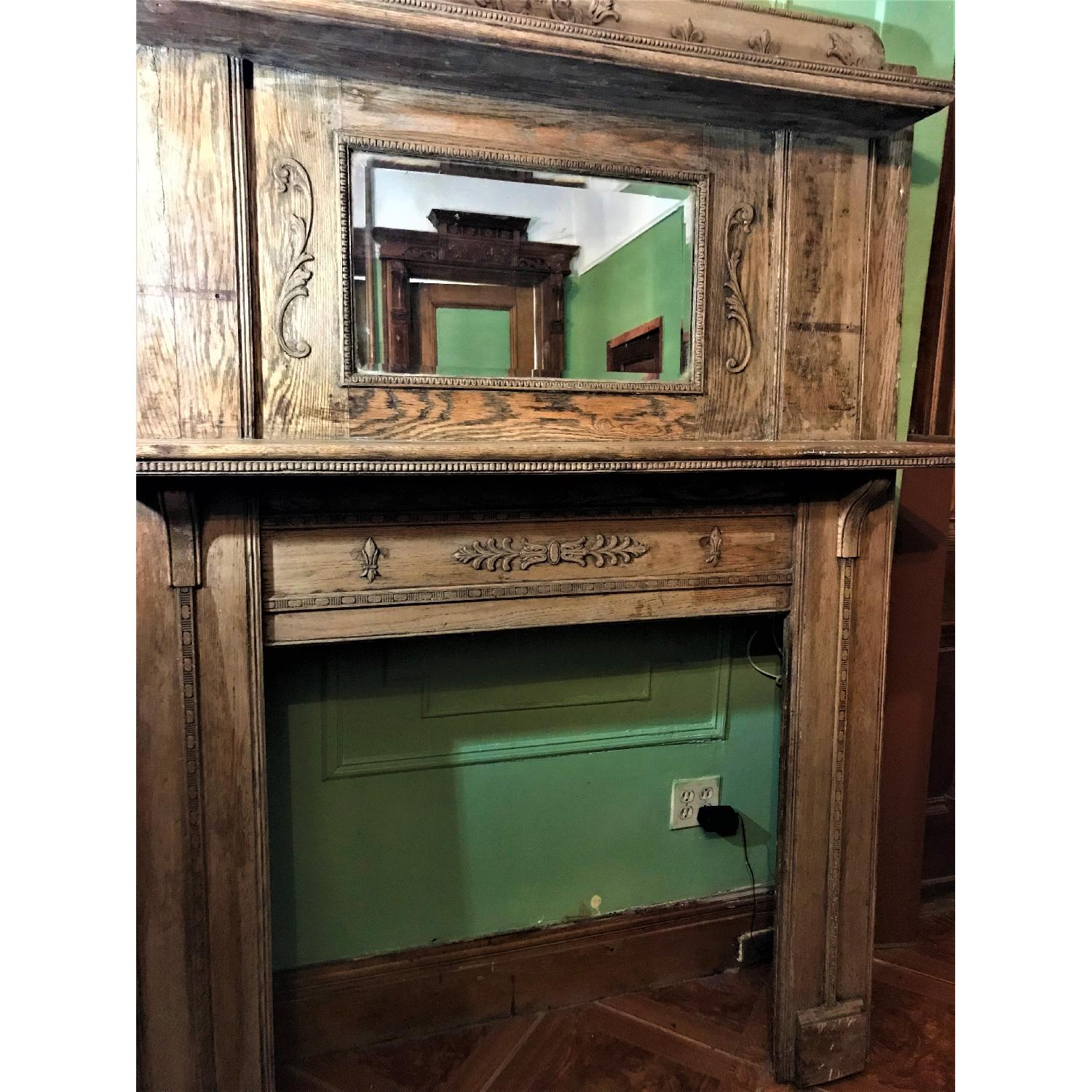 Antique Fireplace Mantle AptDeco