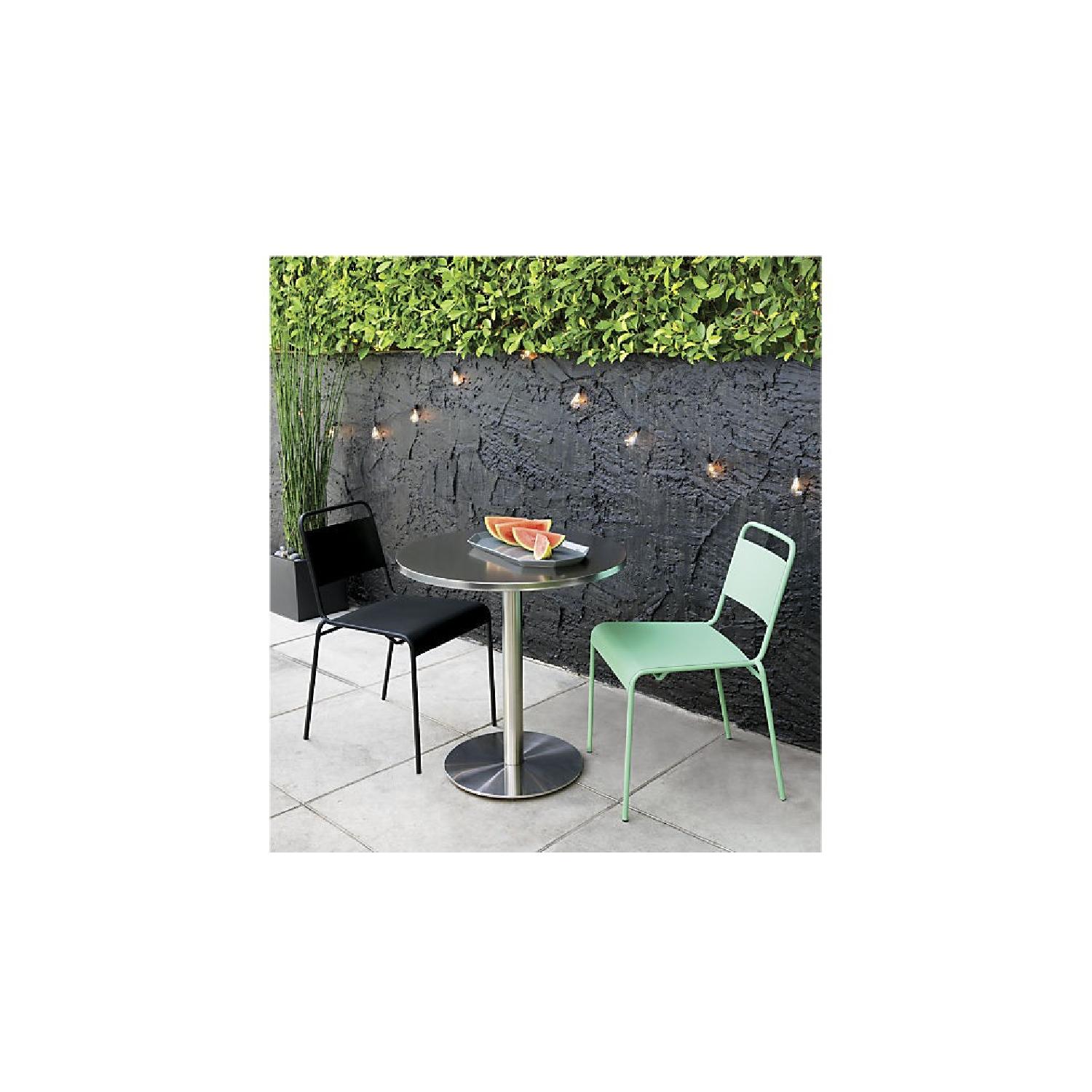 cb2 watermark bistro table