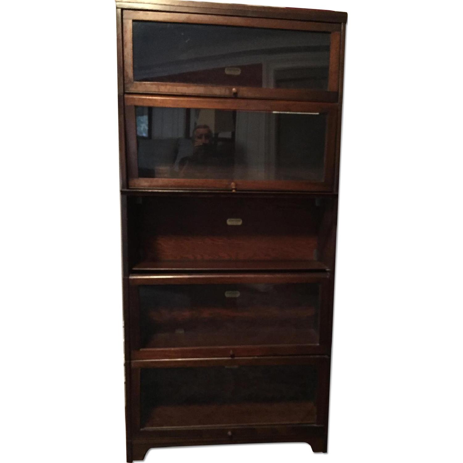 Lundstrom Sectional Barrister Bookcase AptDeco