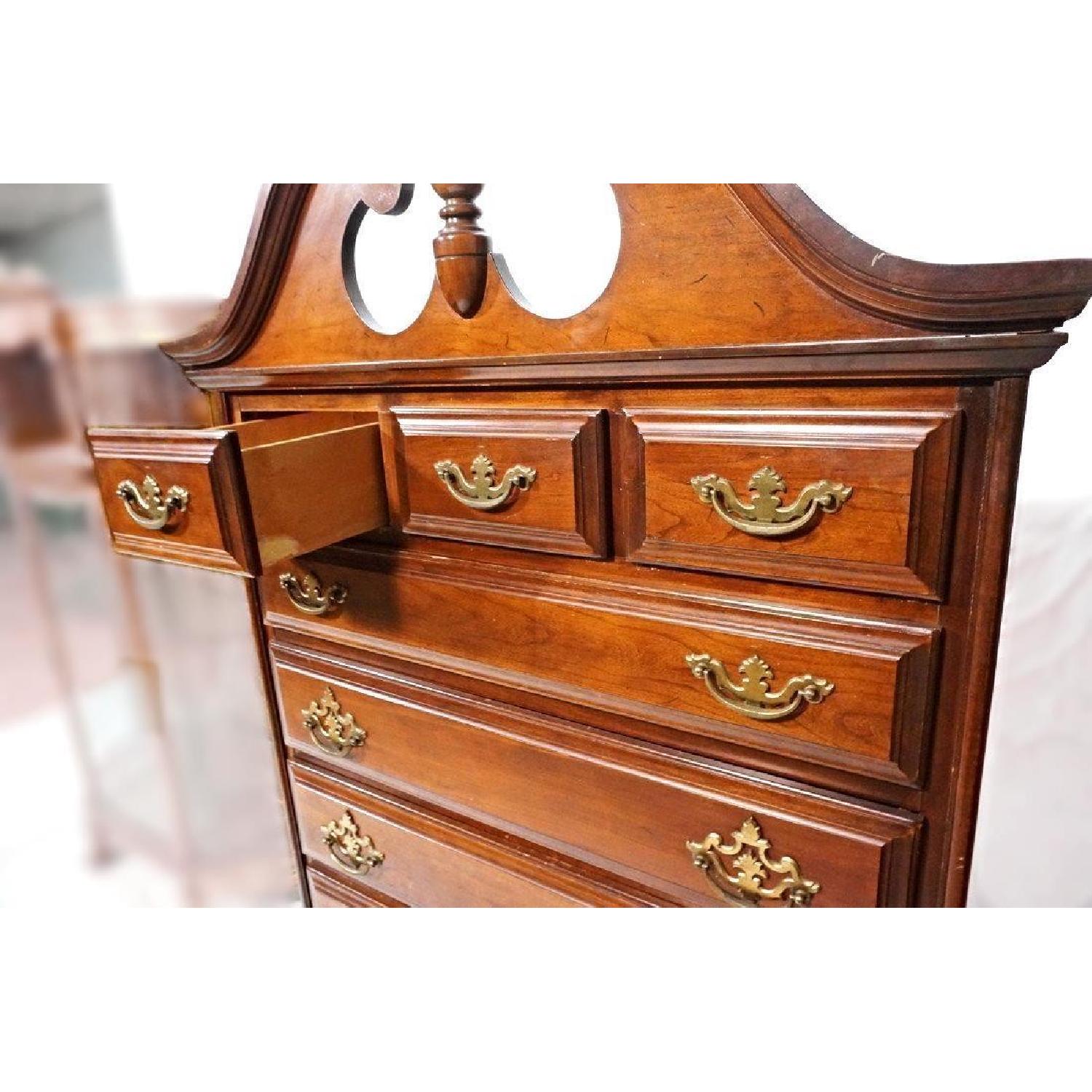Henredon Mahogany Highboy Chest Dresser - image-4