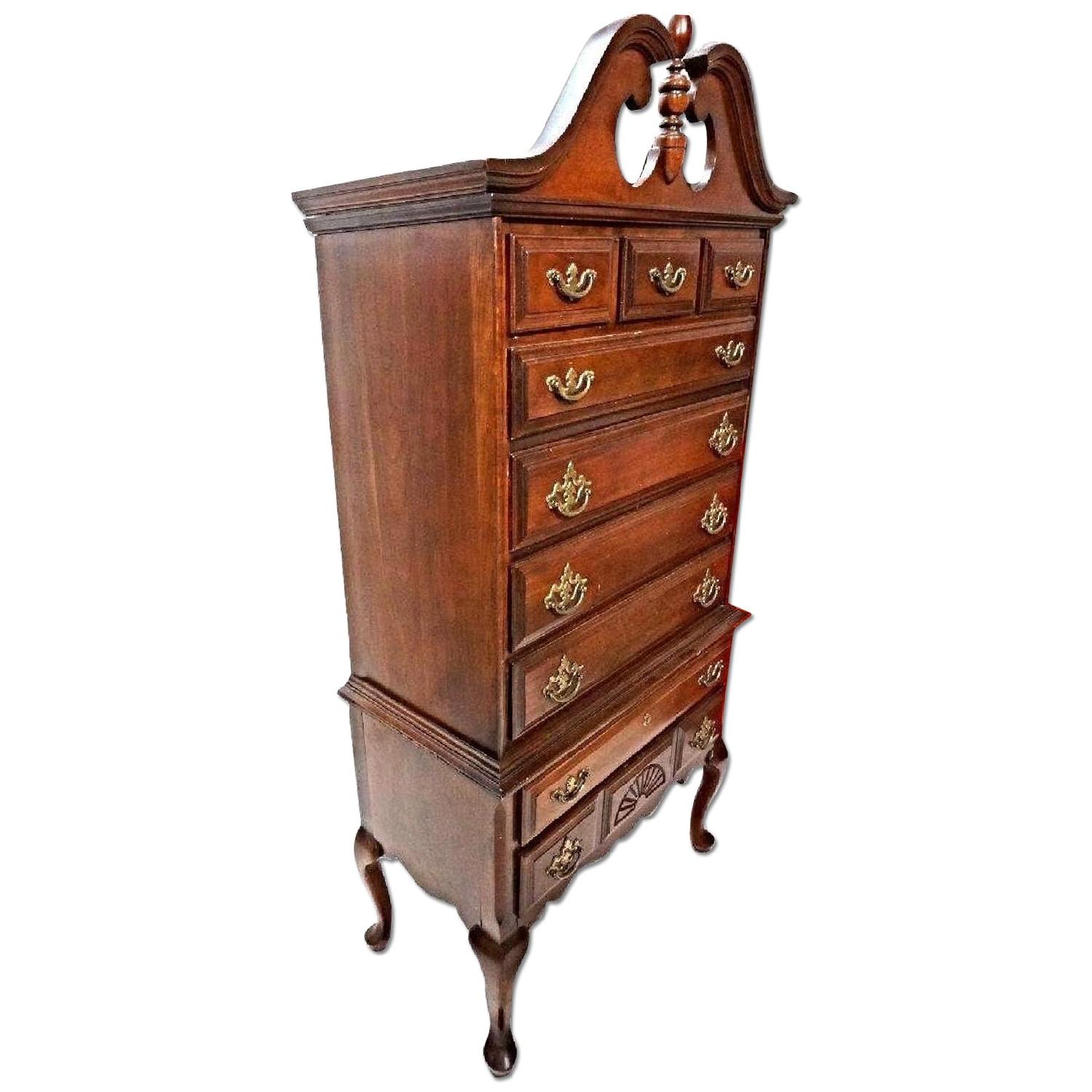 Henredon Mahogany Highboy Chest Dresser - image-6