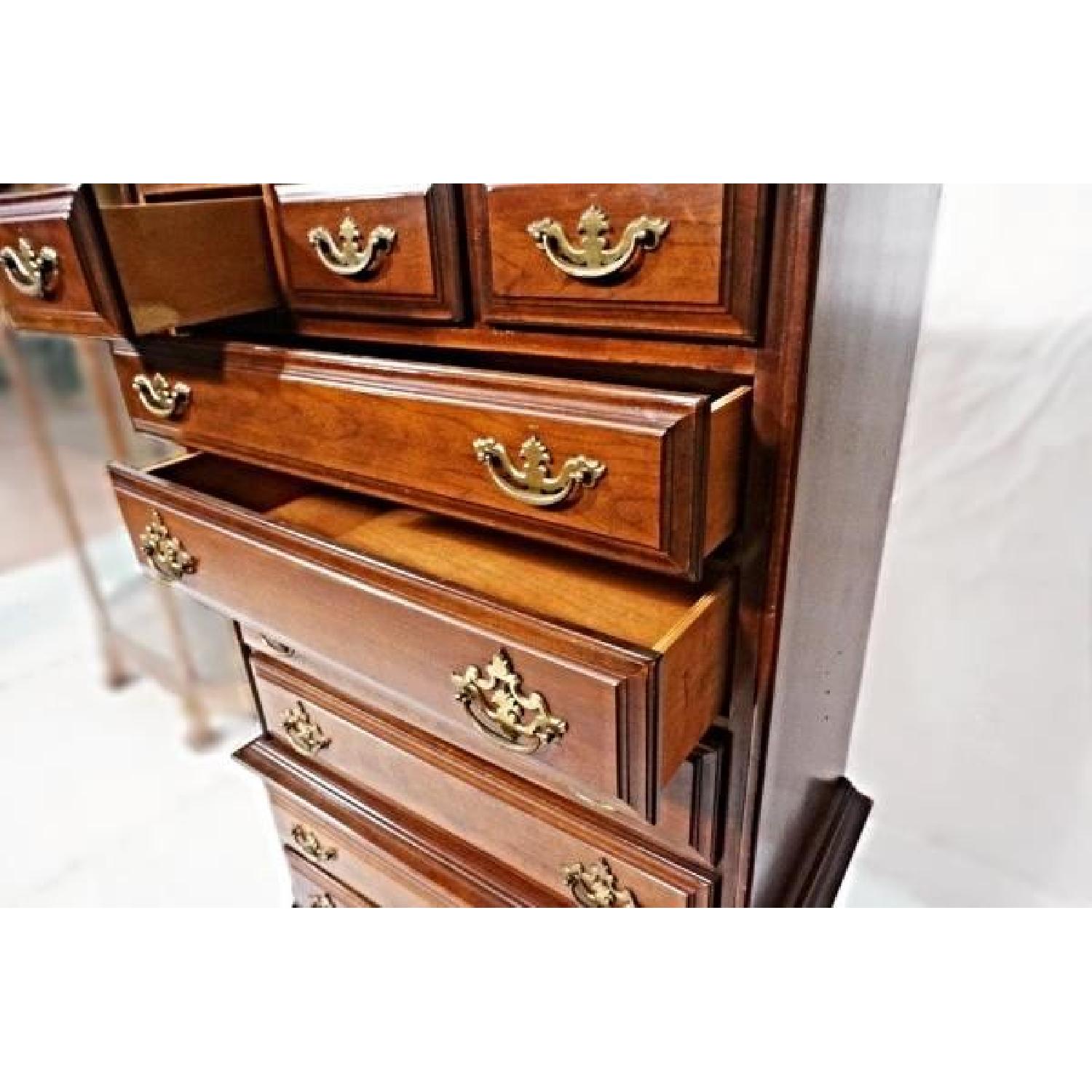 Henredon Mahogany Highboy Chest Dresser - image-7