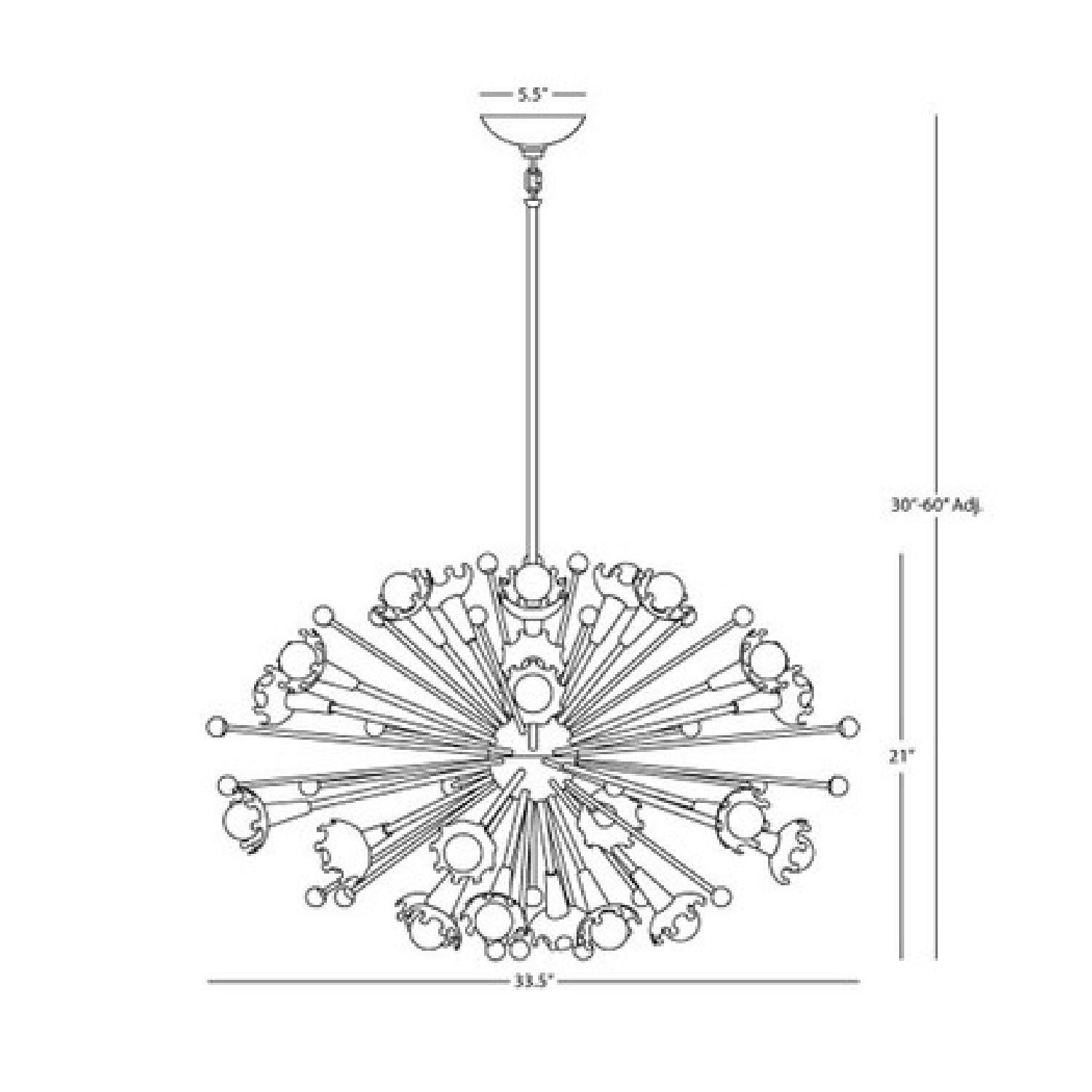 Jonathan Adler Sputnik Chandelier - image-4