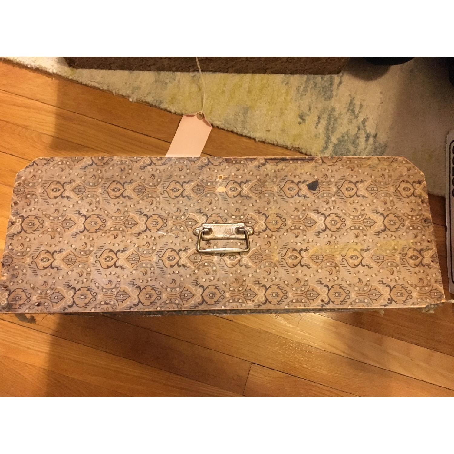 Vintage Hartmann Steel Grey Steamer Trunk - image-6