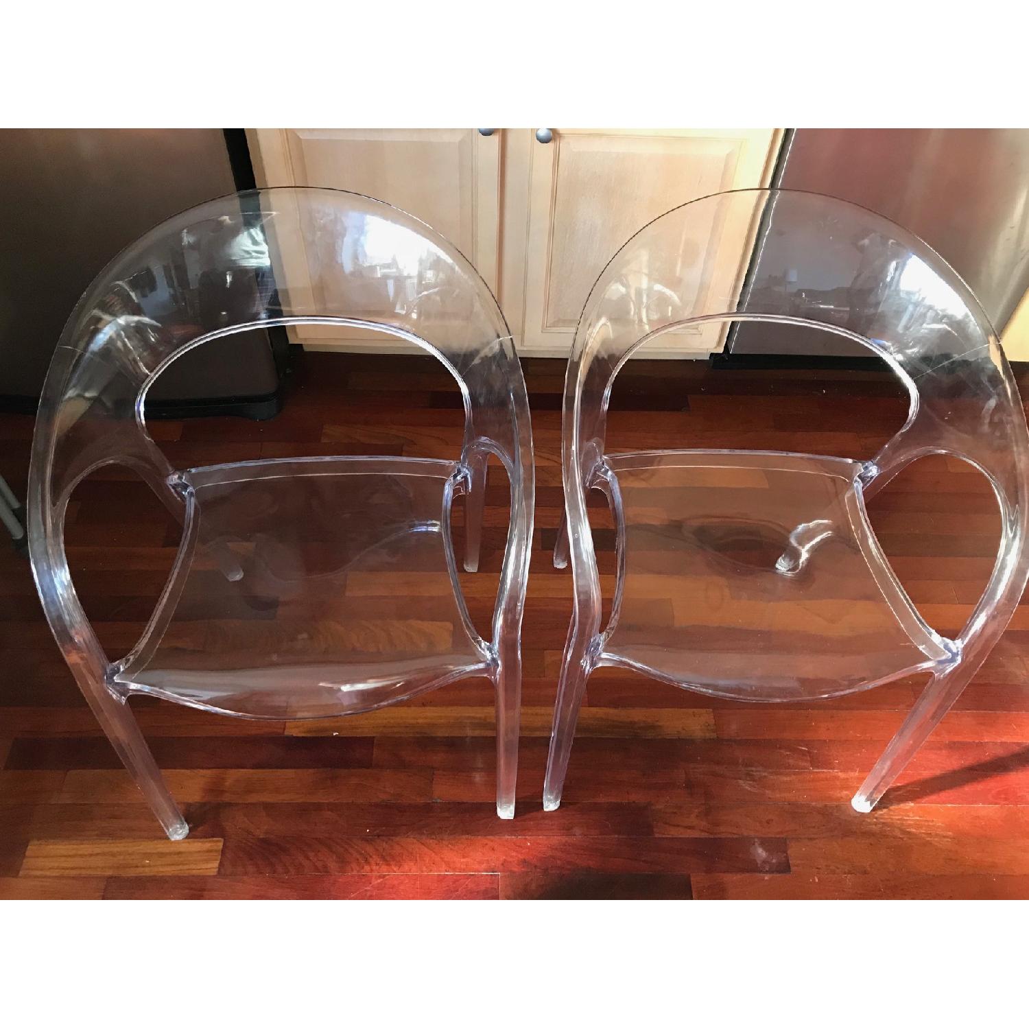 Modern Acrylic/Lucite Dining Chair - image-1
