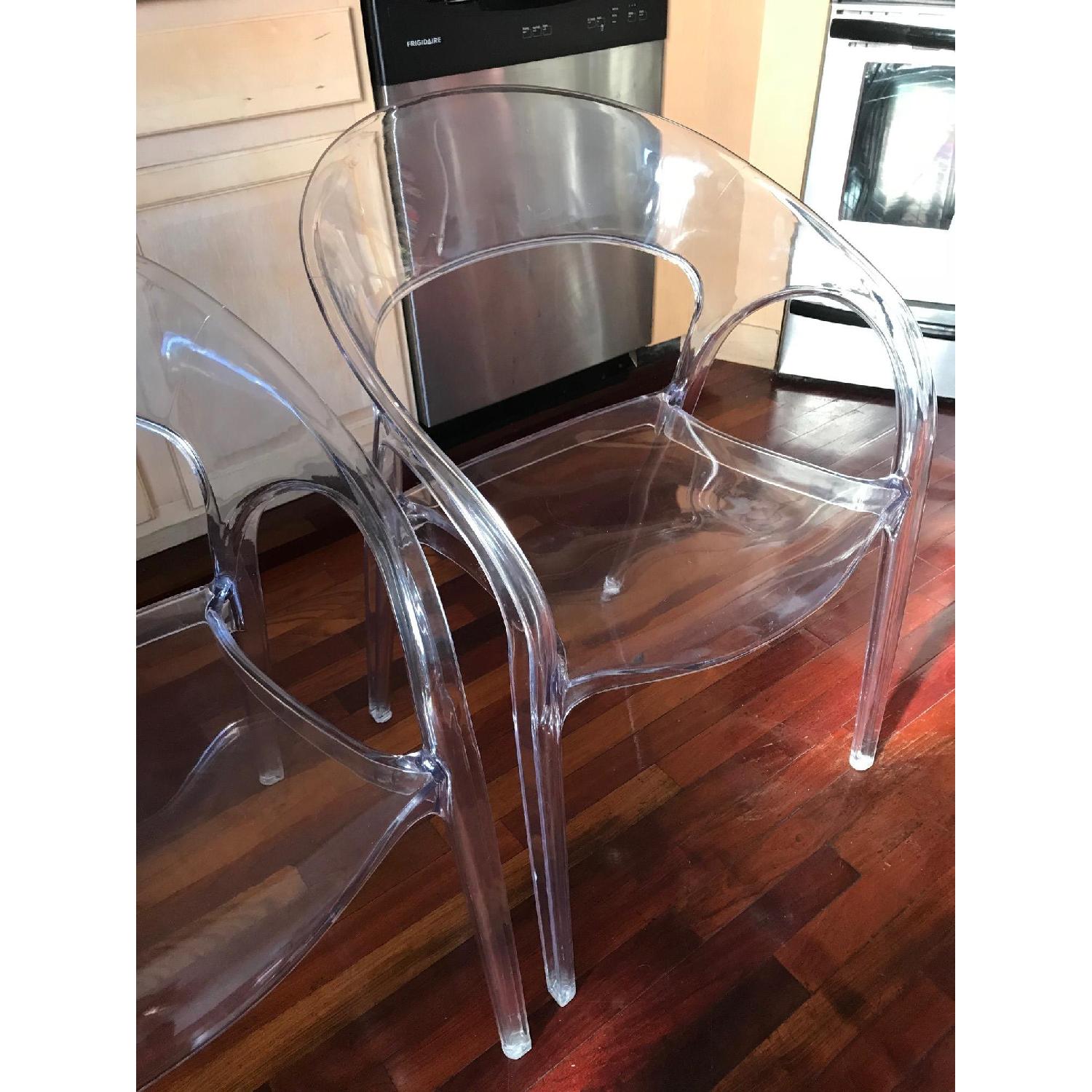 Modern Acrylic/Lucite Dining Chair AptDeco