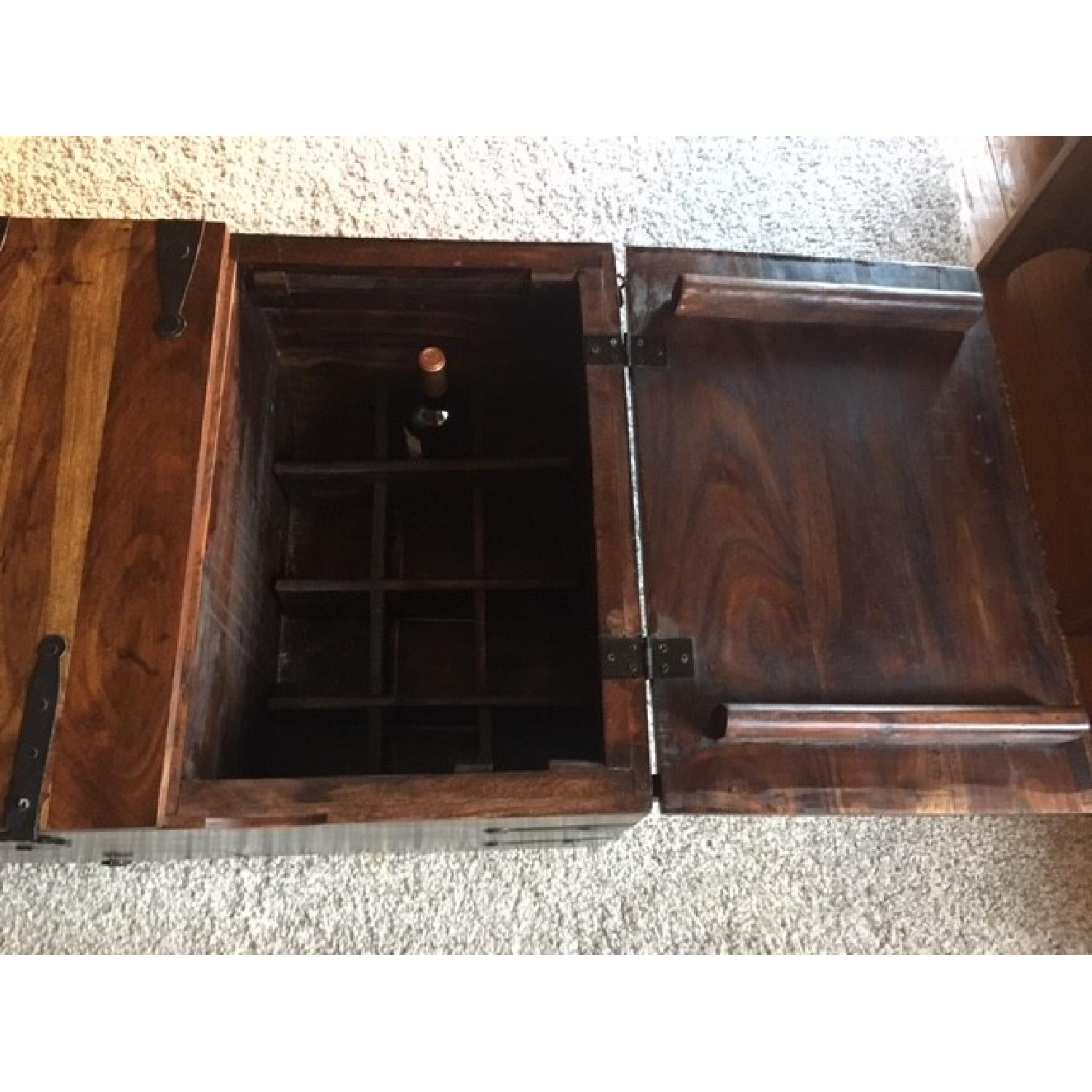 Crate & Barrel Taka Trunk Coffee Table - image-3