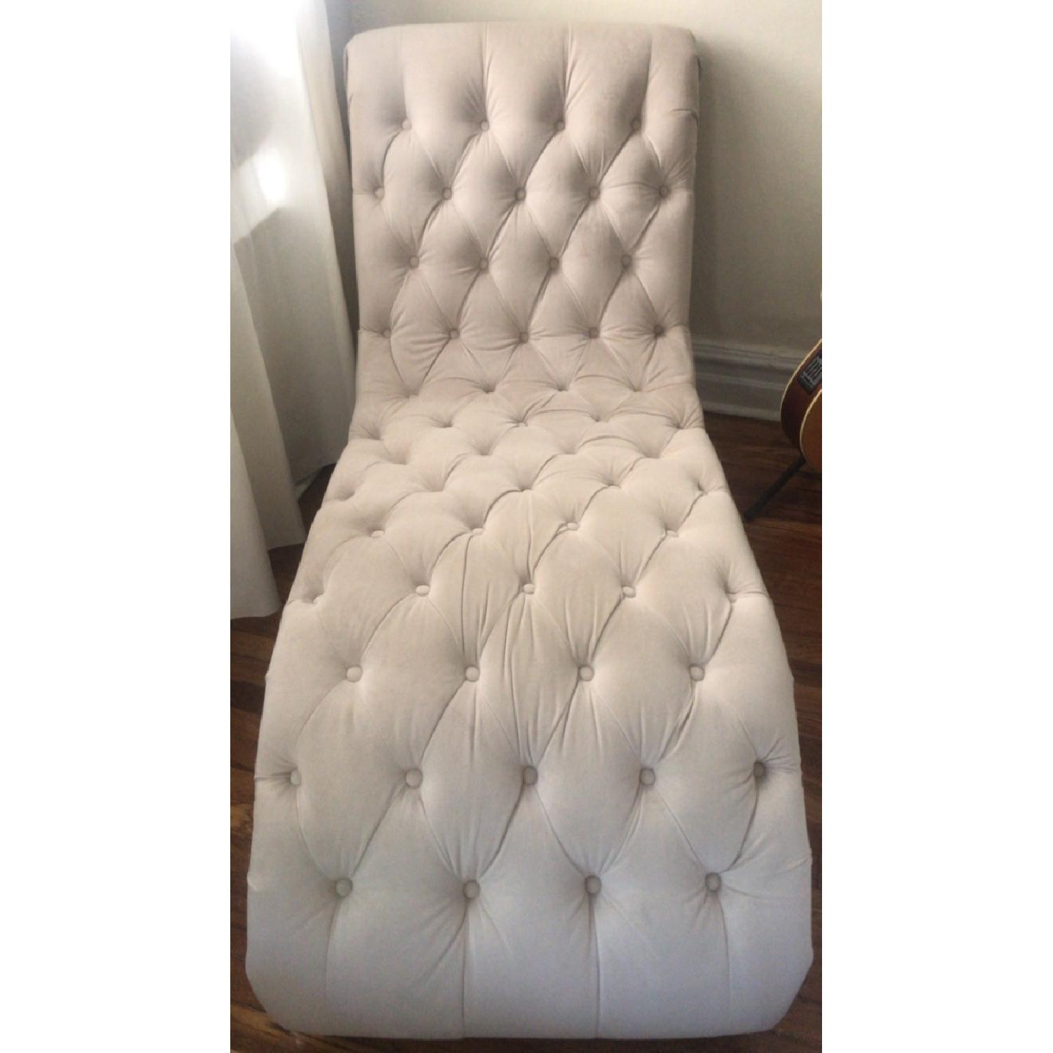 Bob's Elizabeth Tufted Chaise Lounge - image-4