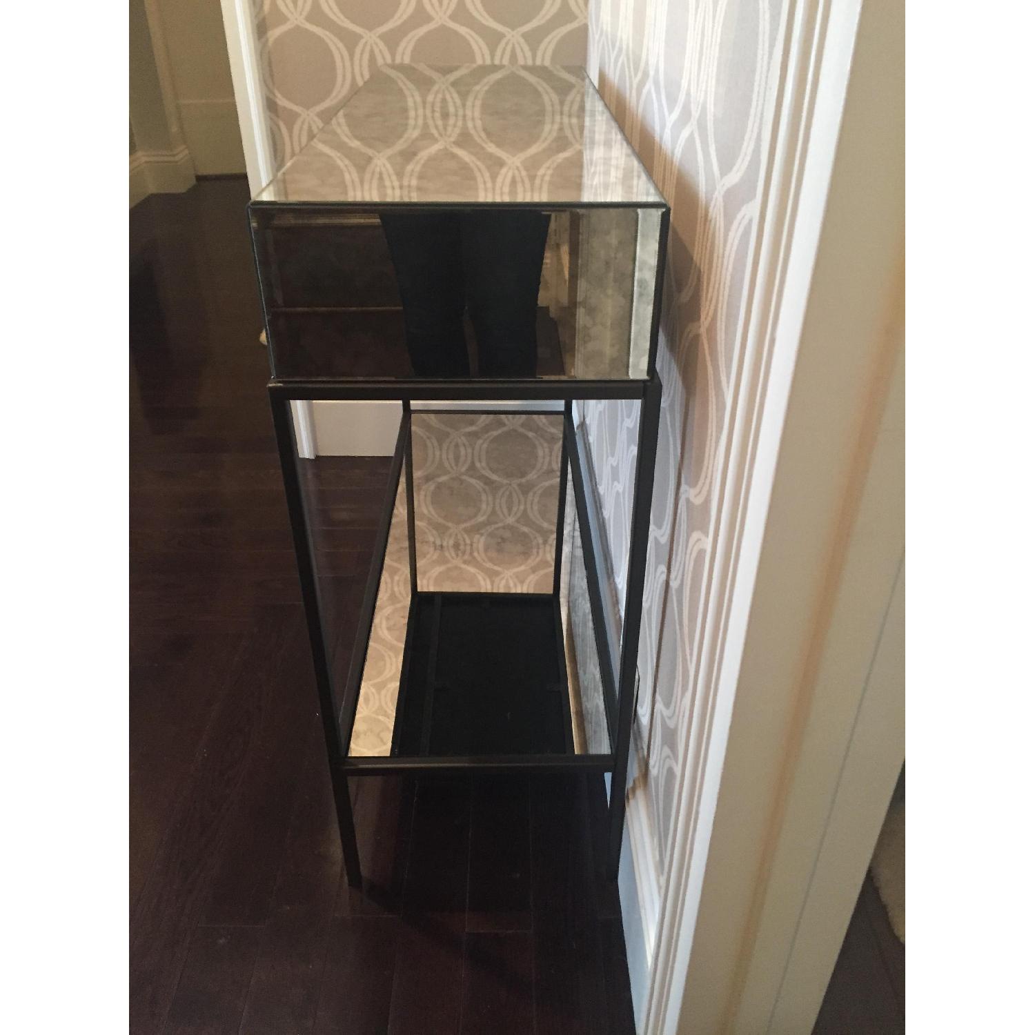 West Elm Mirrored Console Table - image-1
