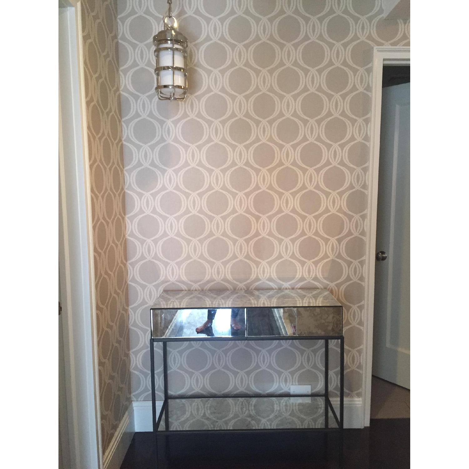 West Elm Mirrored Console Table - image-2