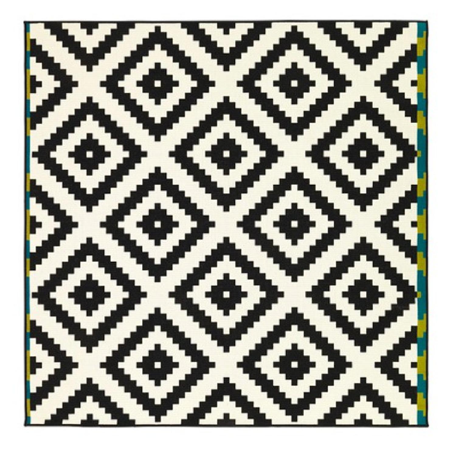 Ikea Lappljung Rug in Black & White - image-1