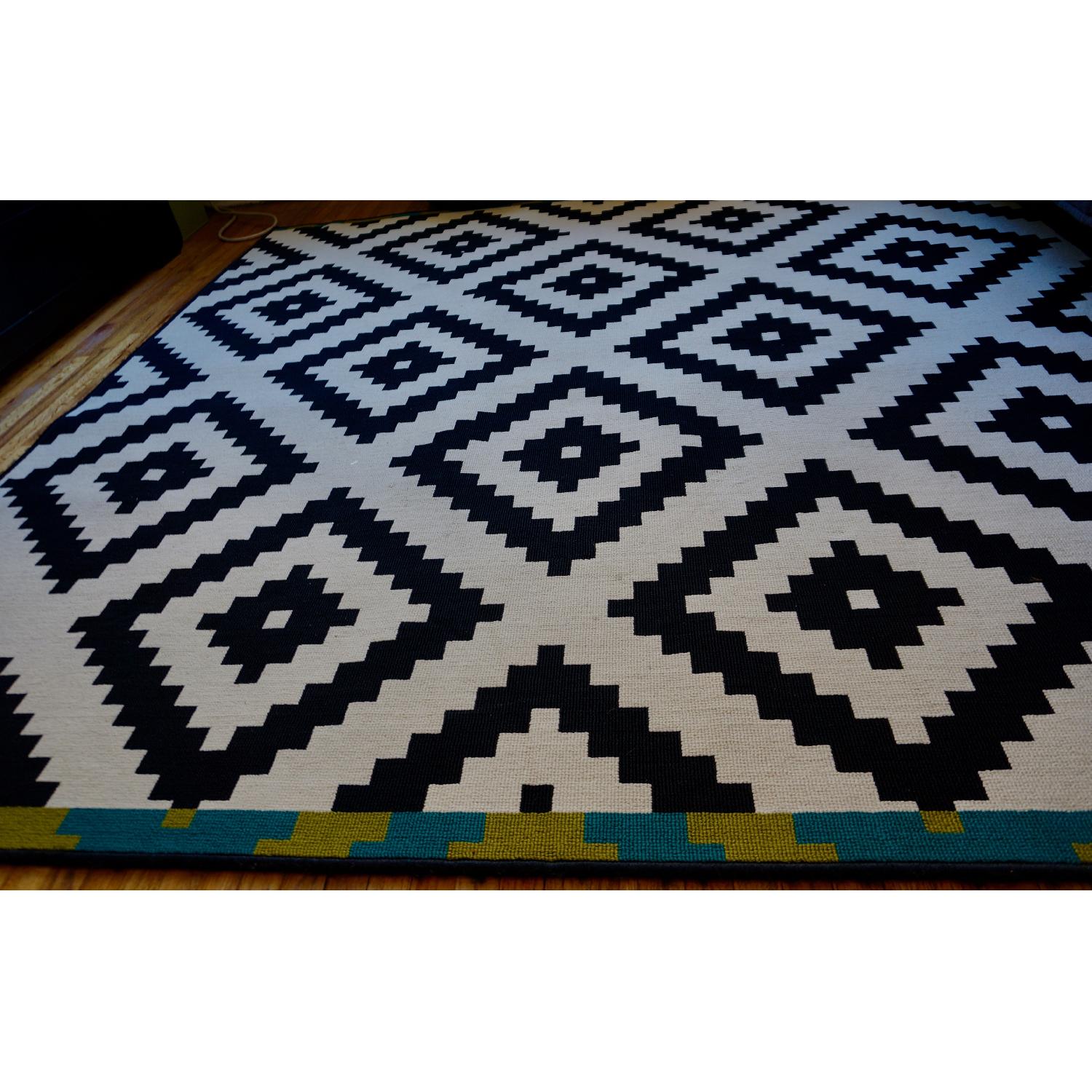 Ikea Lappljung Rug in Black & White - image-3