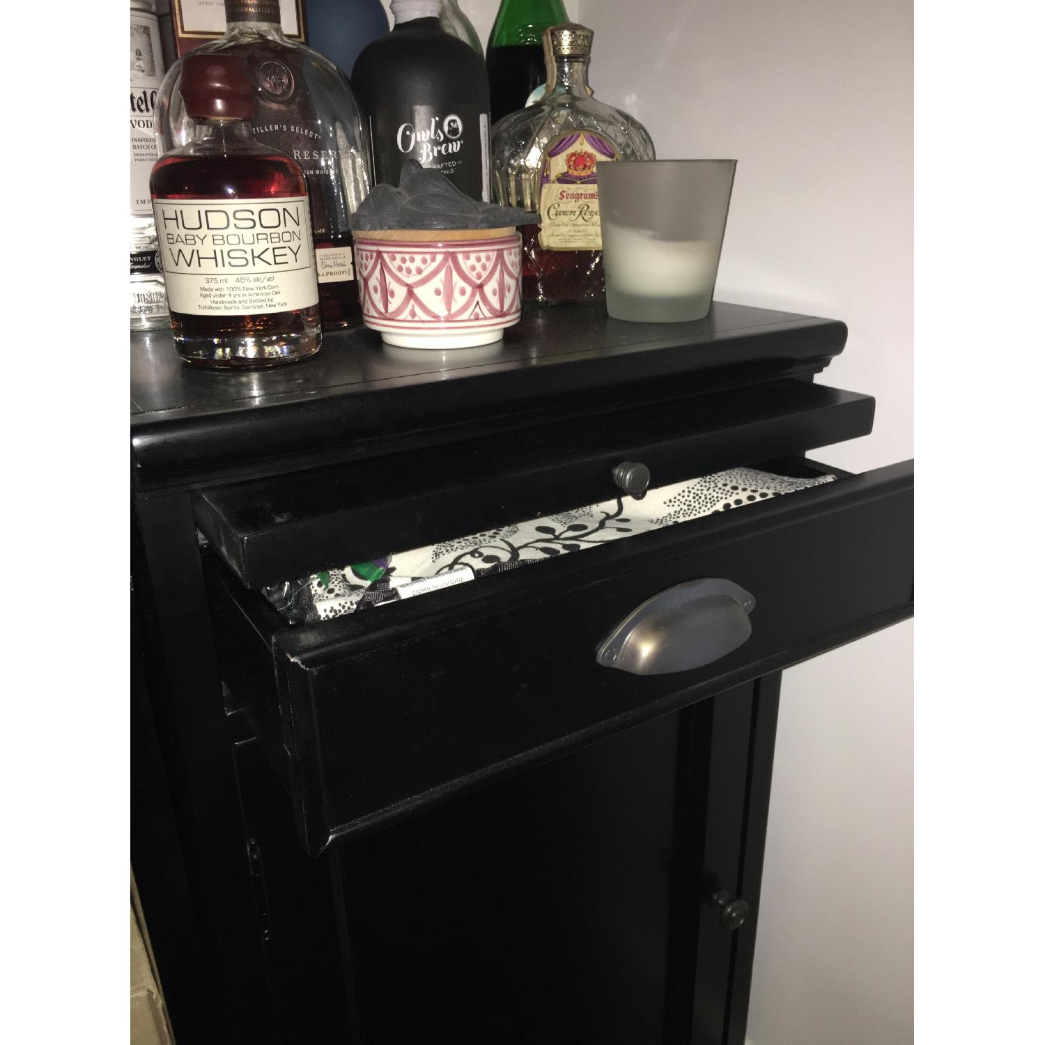 Pottery Barn Wine Cabinet & Hutch - image-2