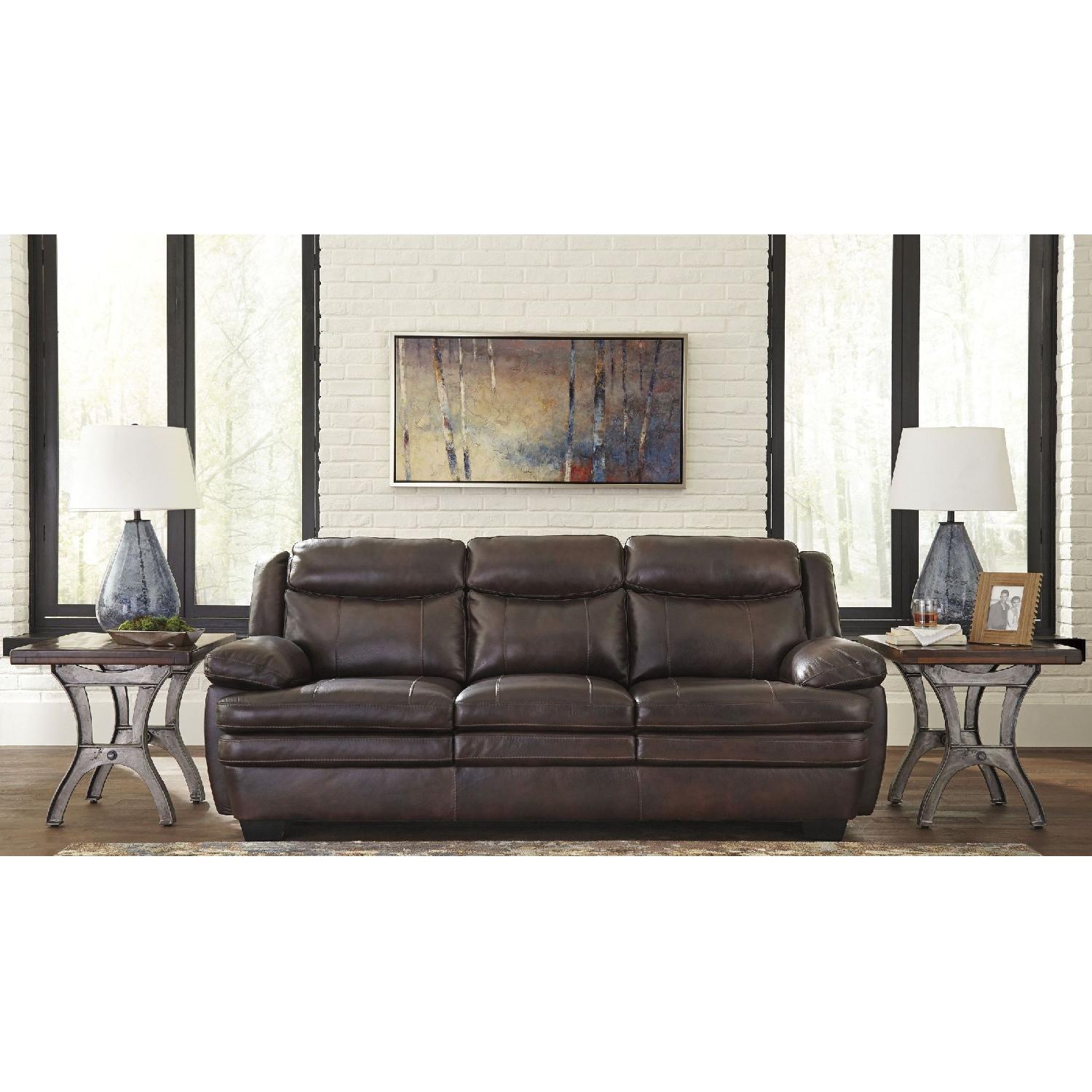 Ashley's Hannalore Sofa in Cafe - AptDeco