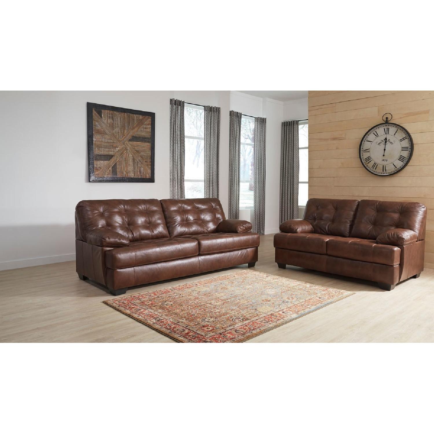 Ashley's Mindaro Sofa in Canyon - image-1