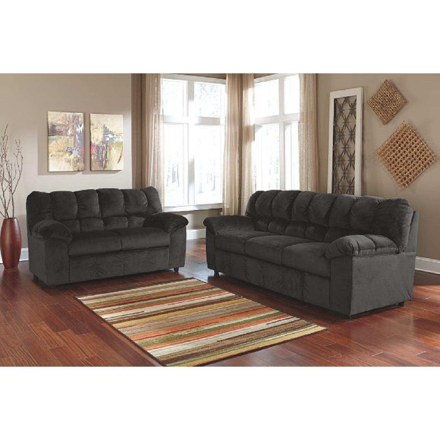 Ashley Julson Sofa in Ebony - image-1