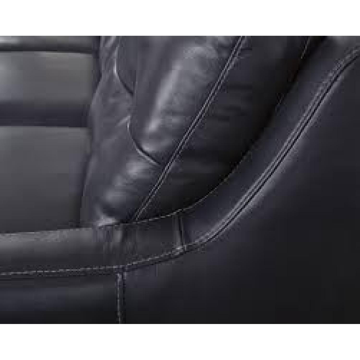 Ashley's O'Kean Sleeper Sofa in Navy - image-3
