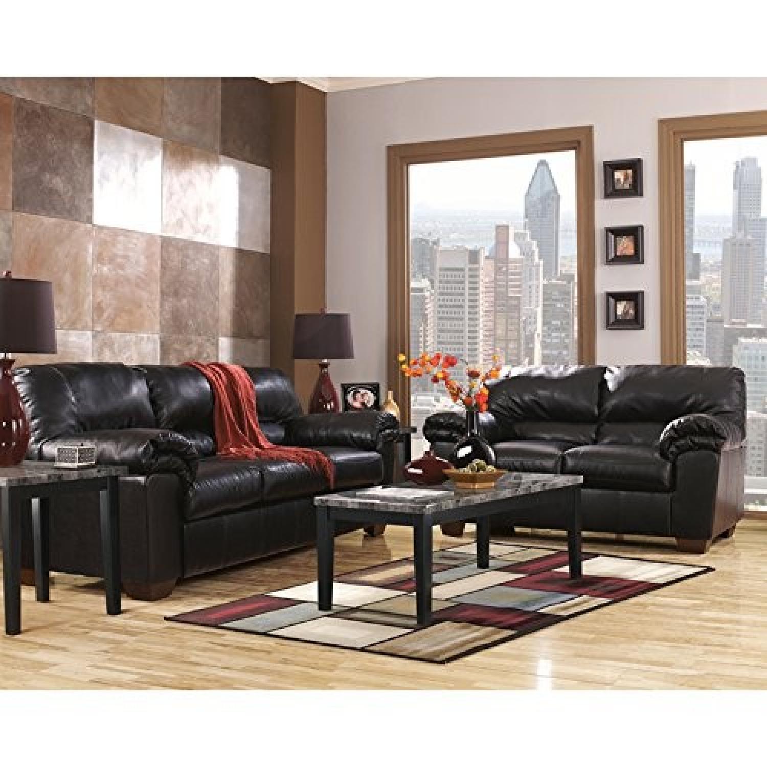 Ashley's Commando Sleeper Sofa in Black - image-1