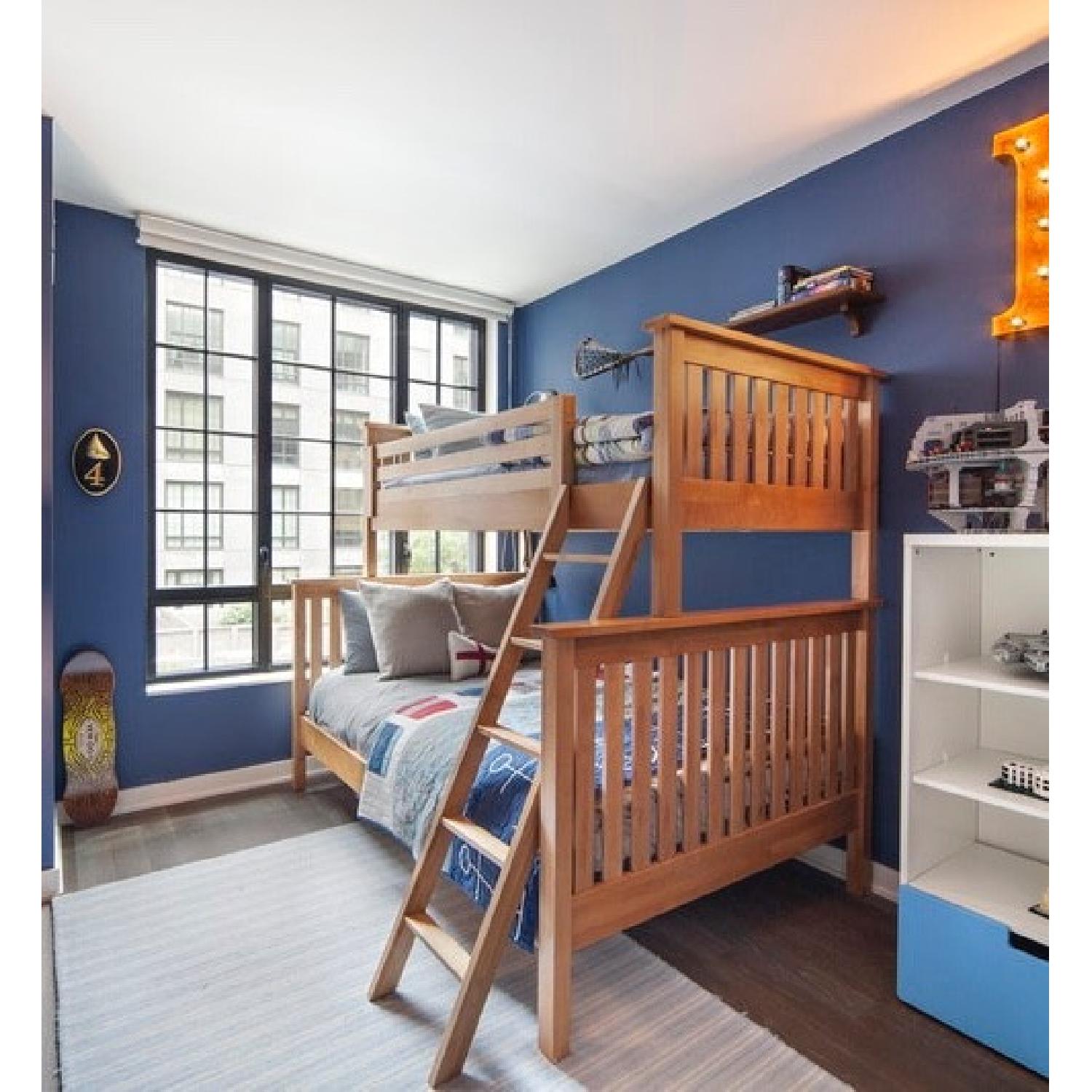 Land of Nod Simple Collection Bunk Bed Twin Over Full - image-7