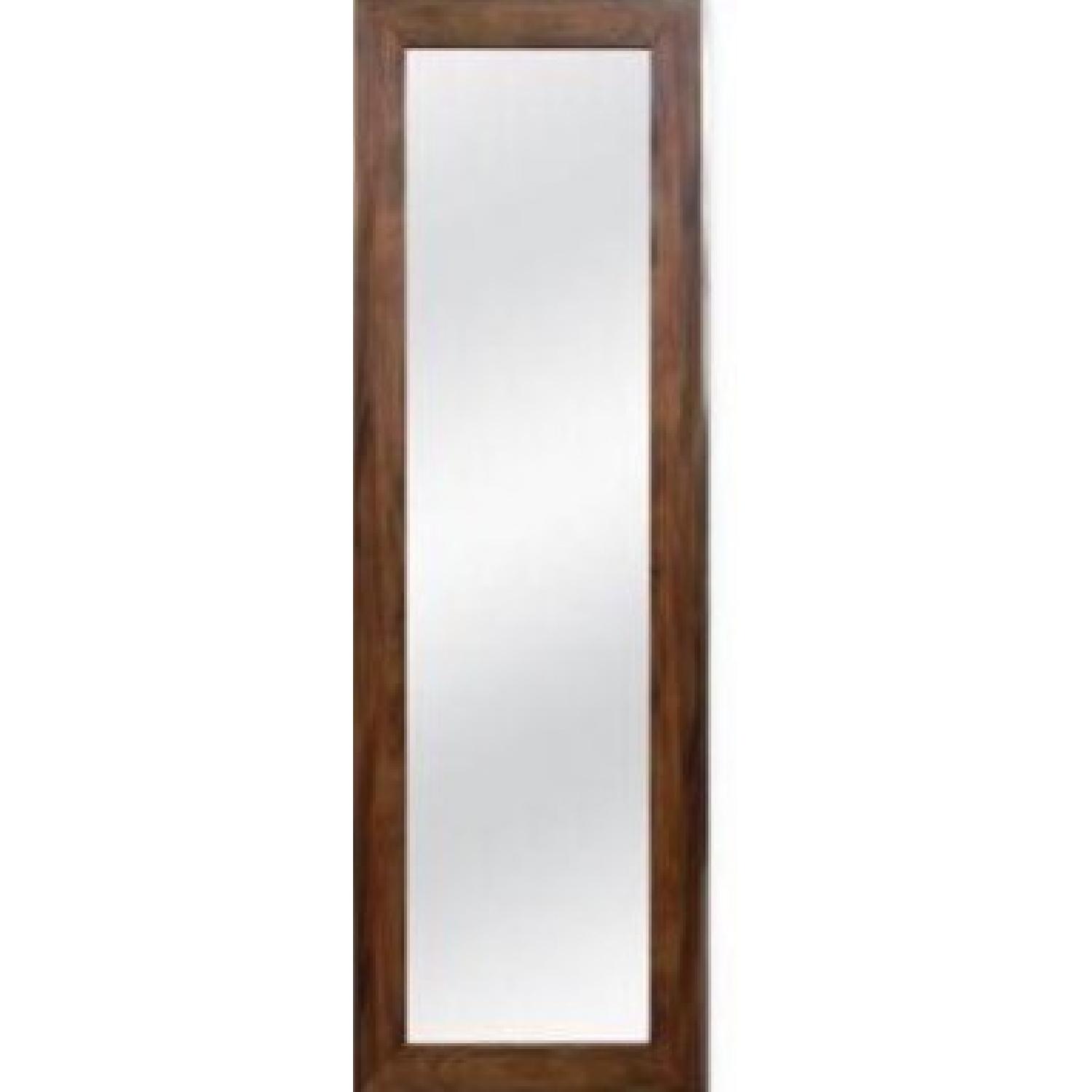 Door Solutions Over-the-Door Mirror in Walnut - image-2
