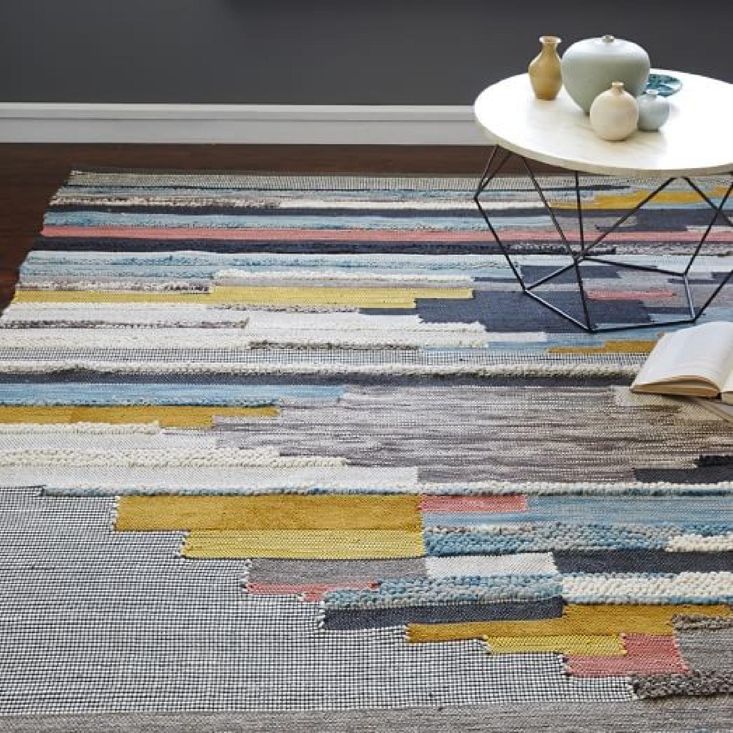 West Elm Multi Pixel Woven Rug - image-2