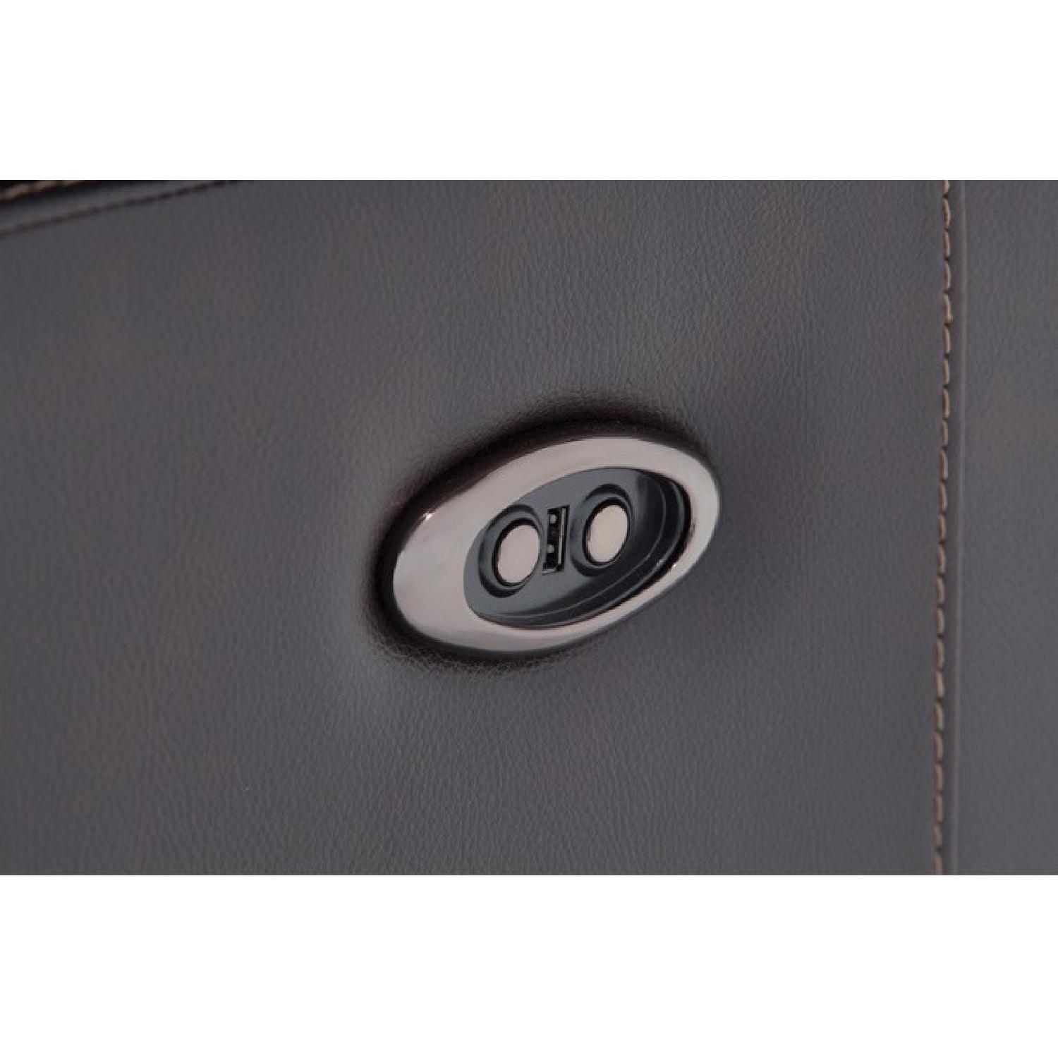 Bob's Marco Reclining Leather Sofa - image-1