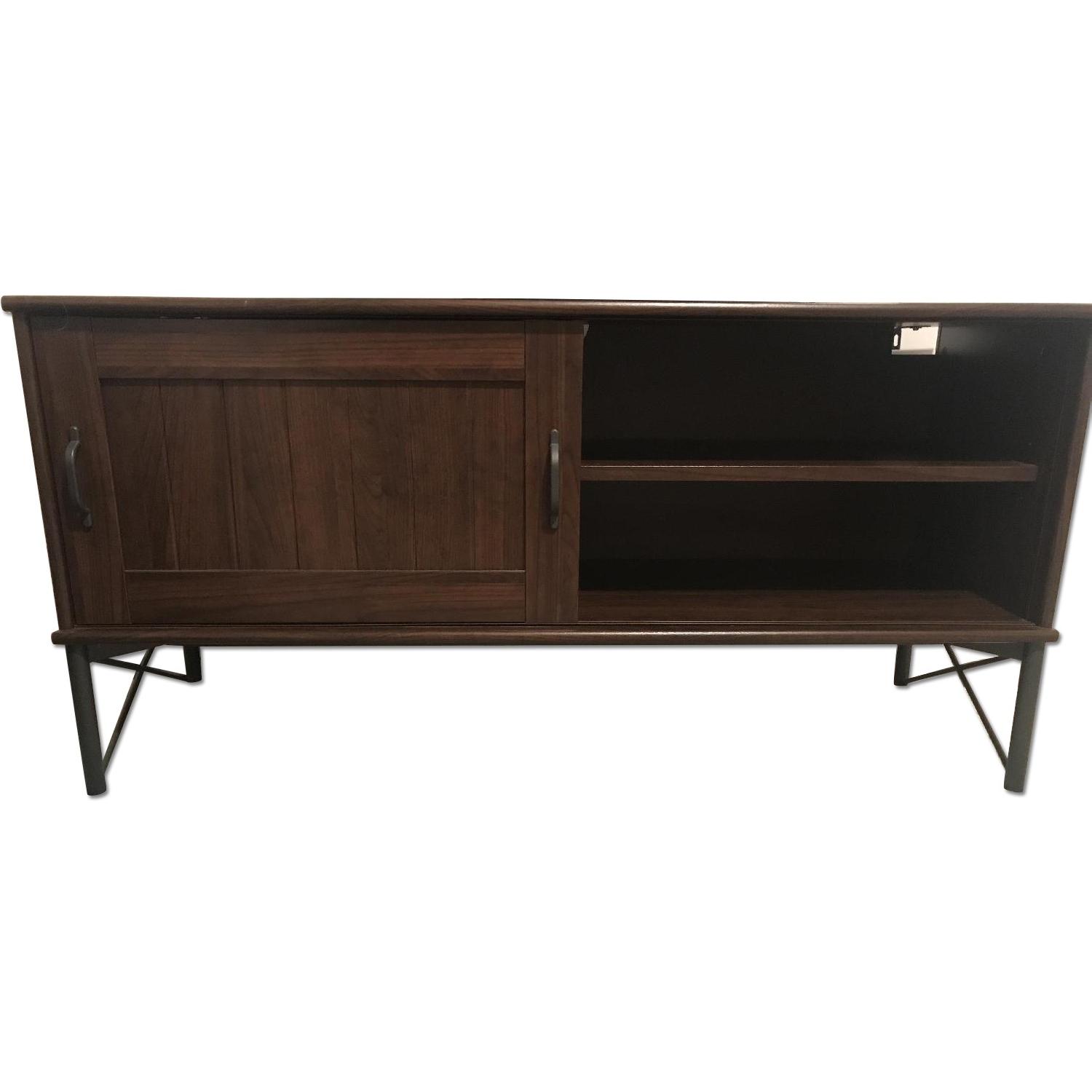 Ikea TV Stand w/ 1 Sliding Door AptDeco