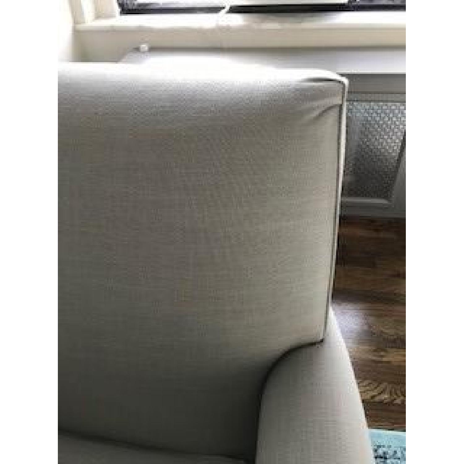 Pottery Barn Kids Charleston Convertible Light Grey Rocker - image-1