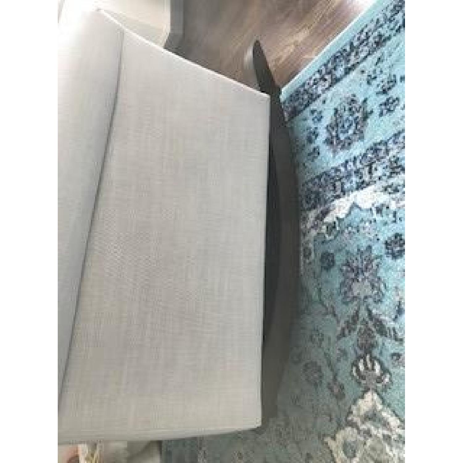 Pottery Barn Kids Charleston Convertible Light Grey Rocker - image-5