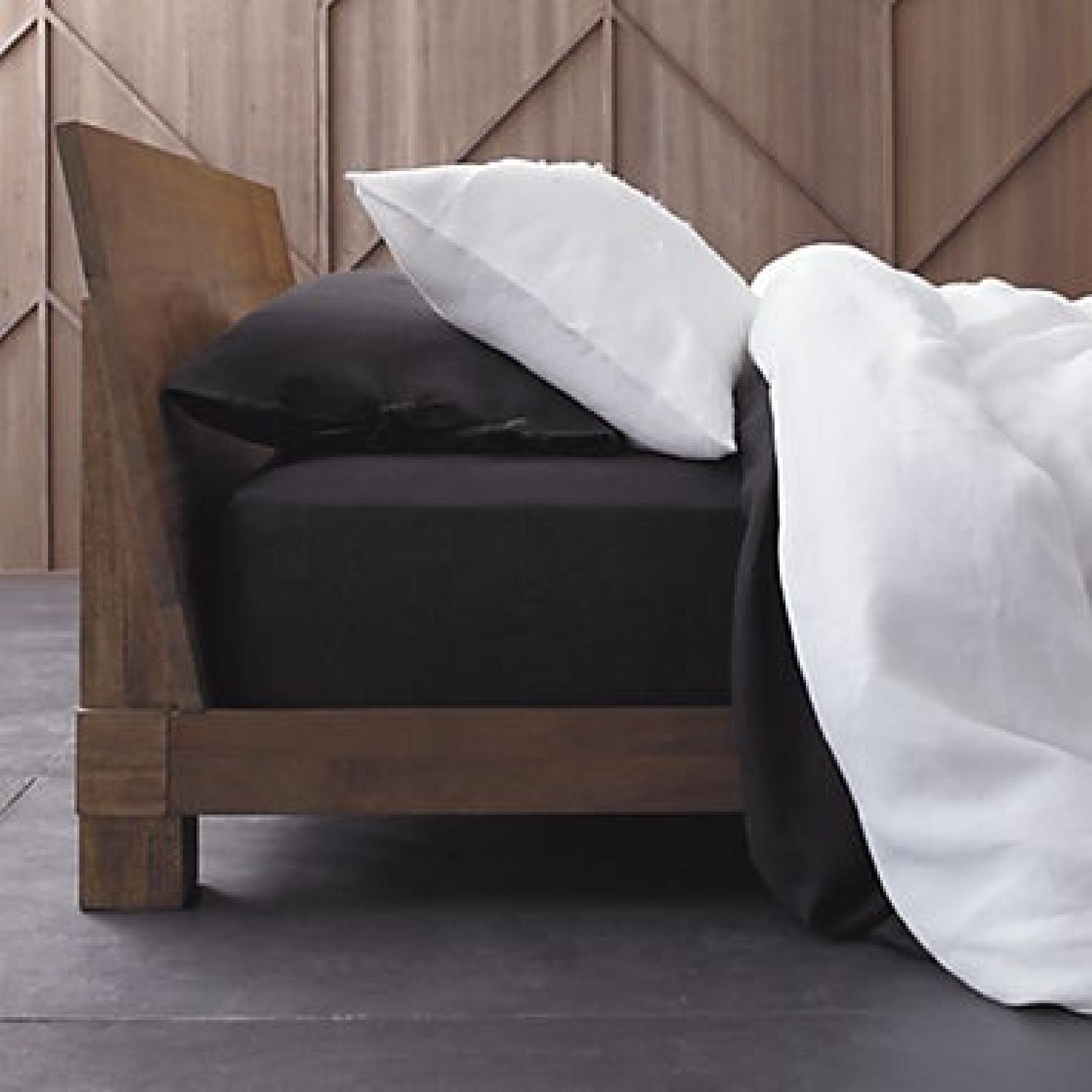 CB2 Dondra Full Size Teak Bed - image-2