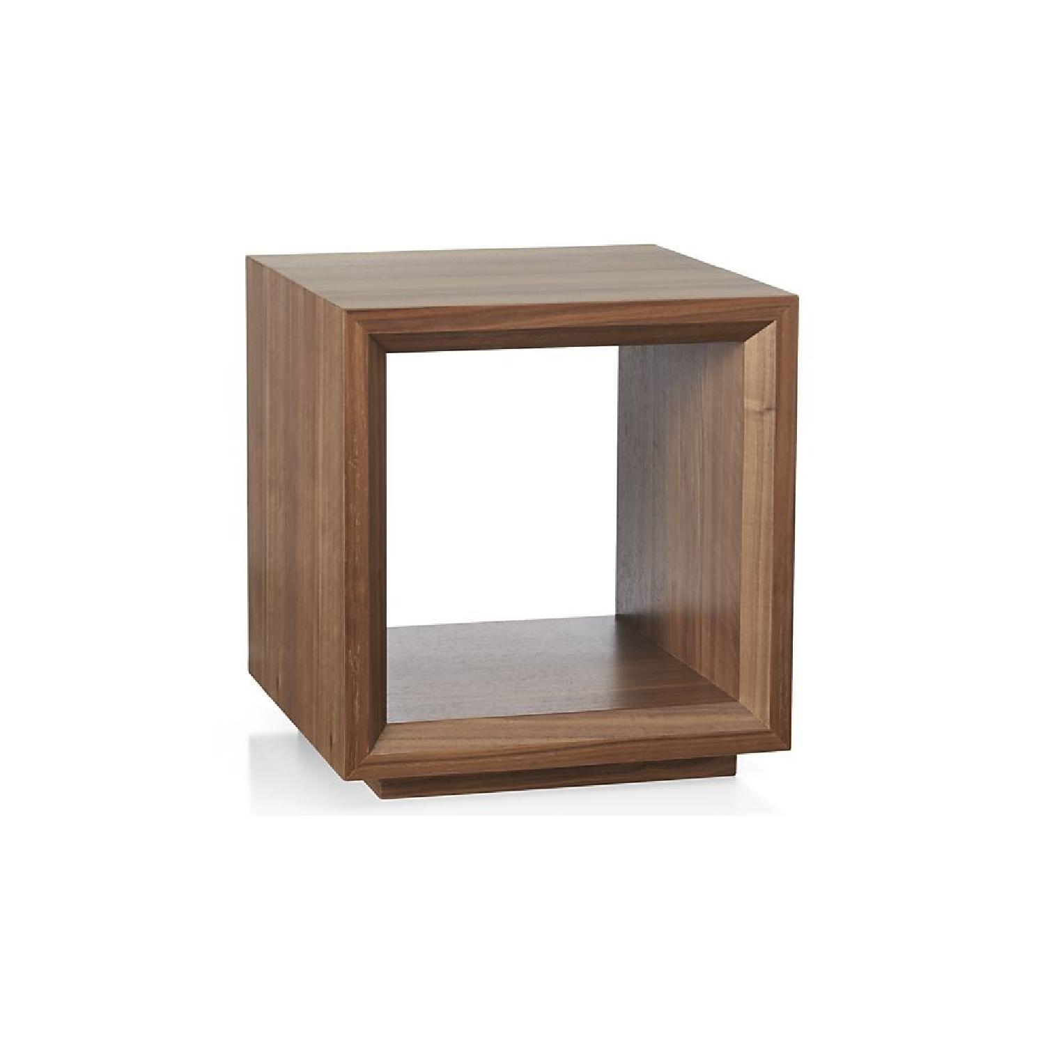 Crate & Barrel Modern Side Table - image-3