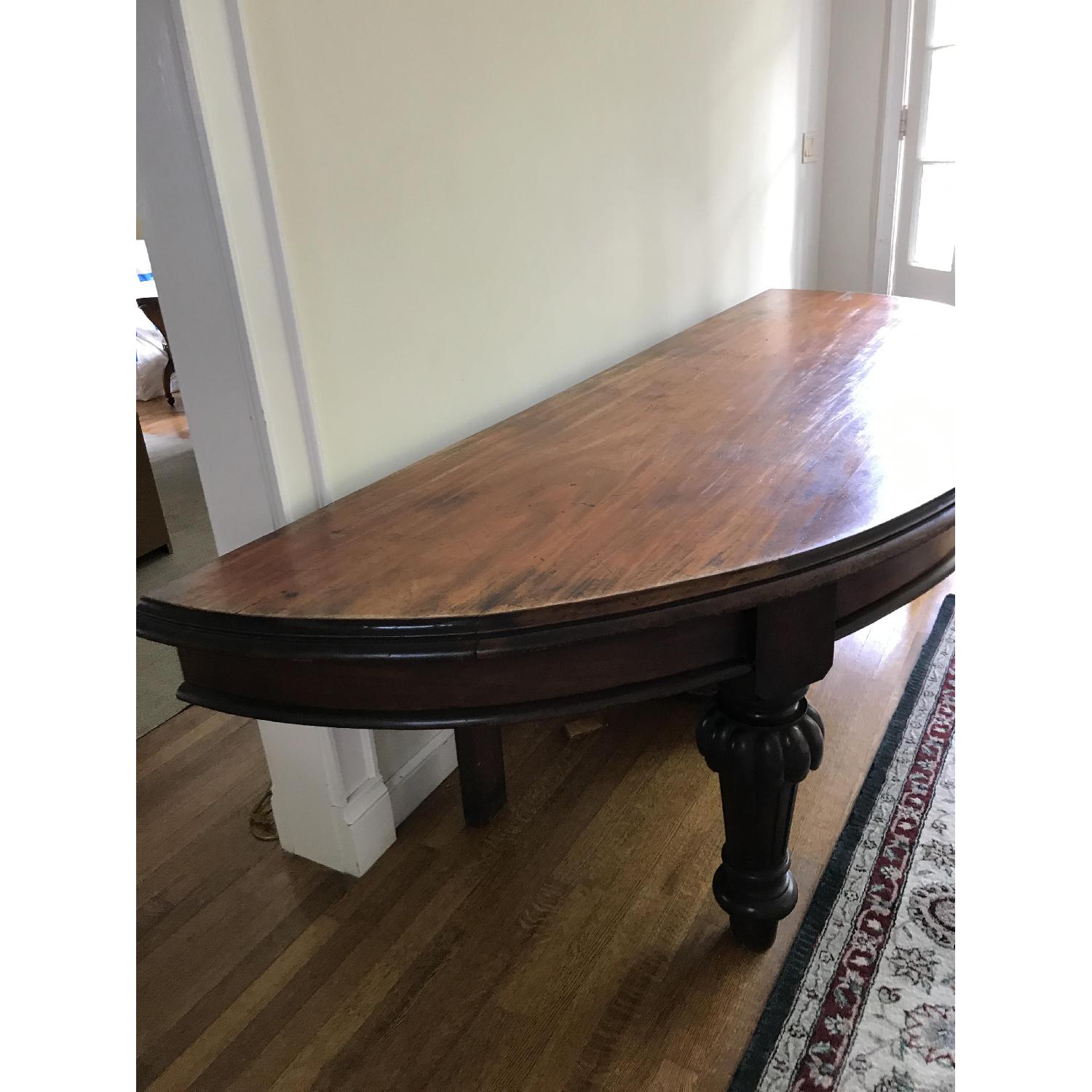 Ann Morris Antique Mahogany Serving Table - image-1