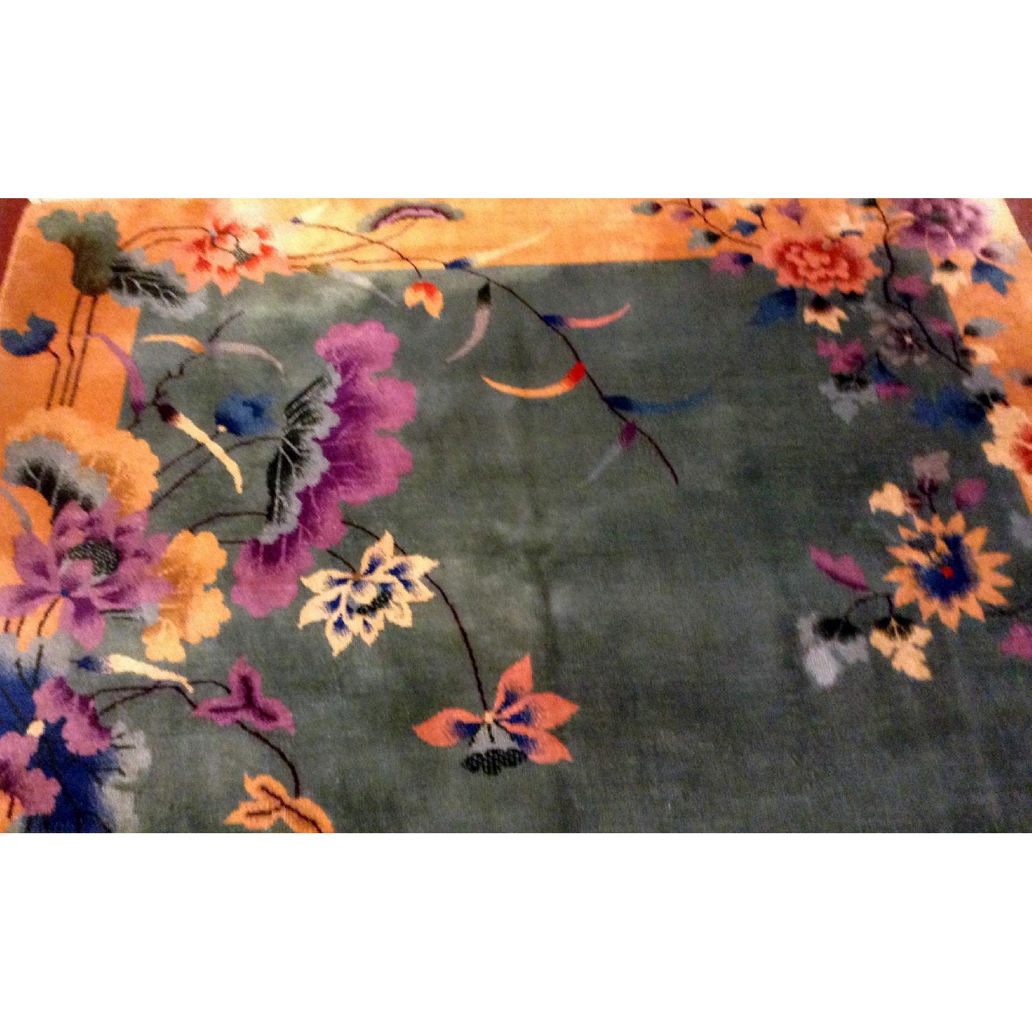 Antique 1920s Chinese Art Deco Rug - image-3